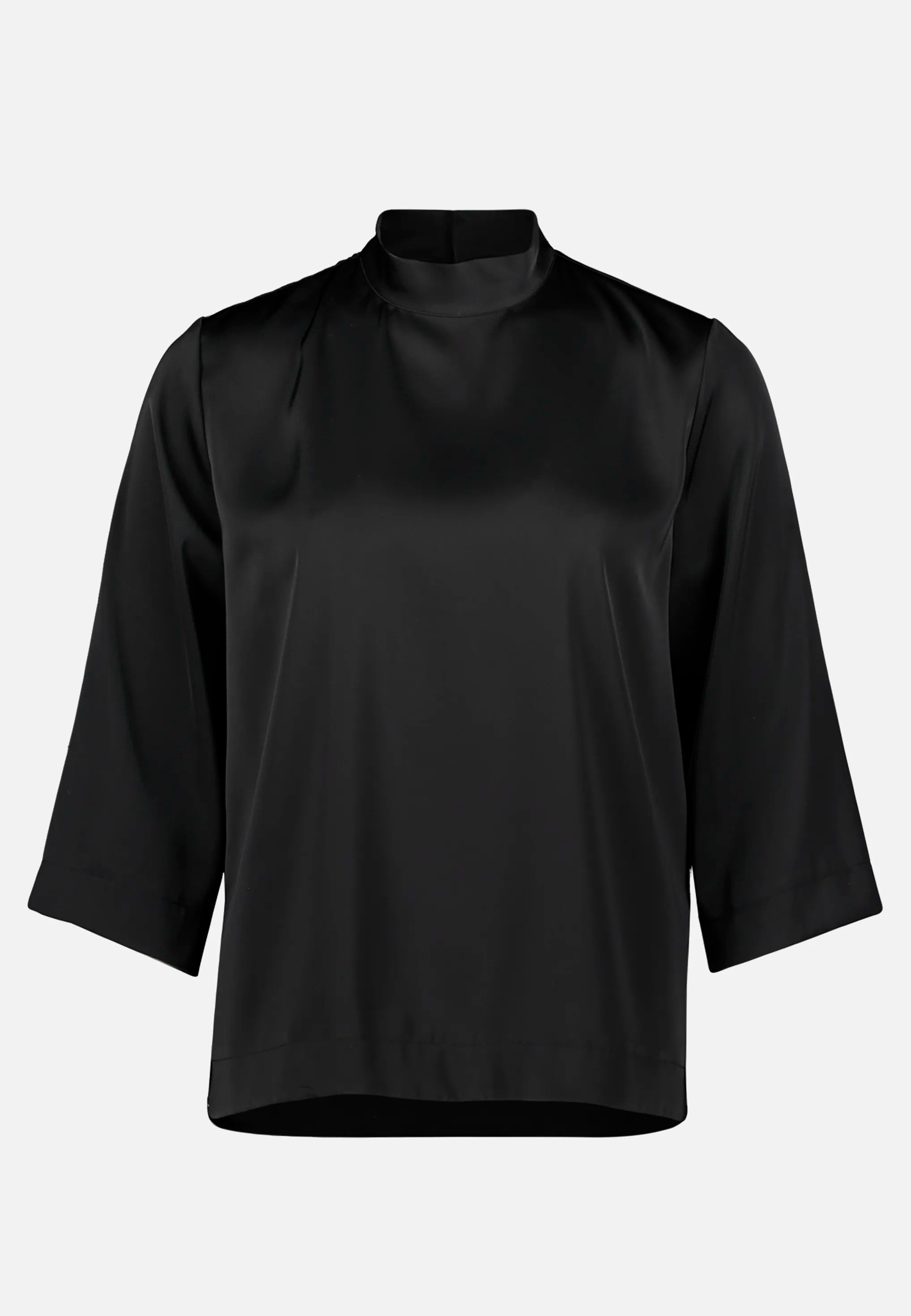Betty Barclay_Black_Slip-On Blouse, Solid Color_8943-1196_9045_04