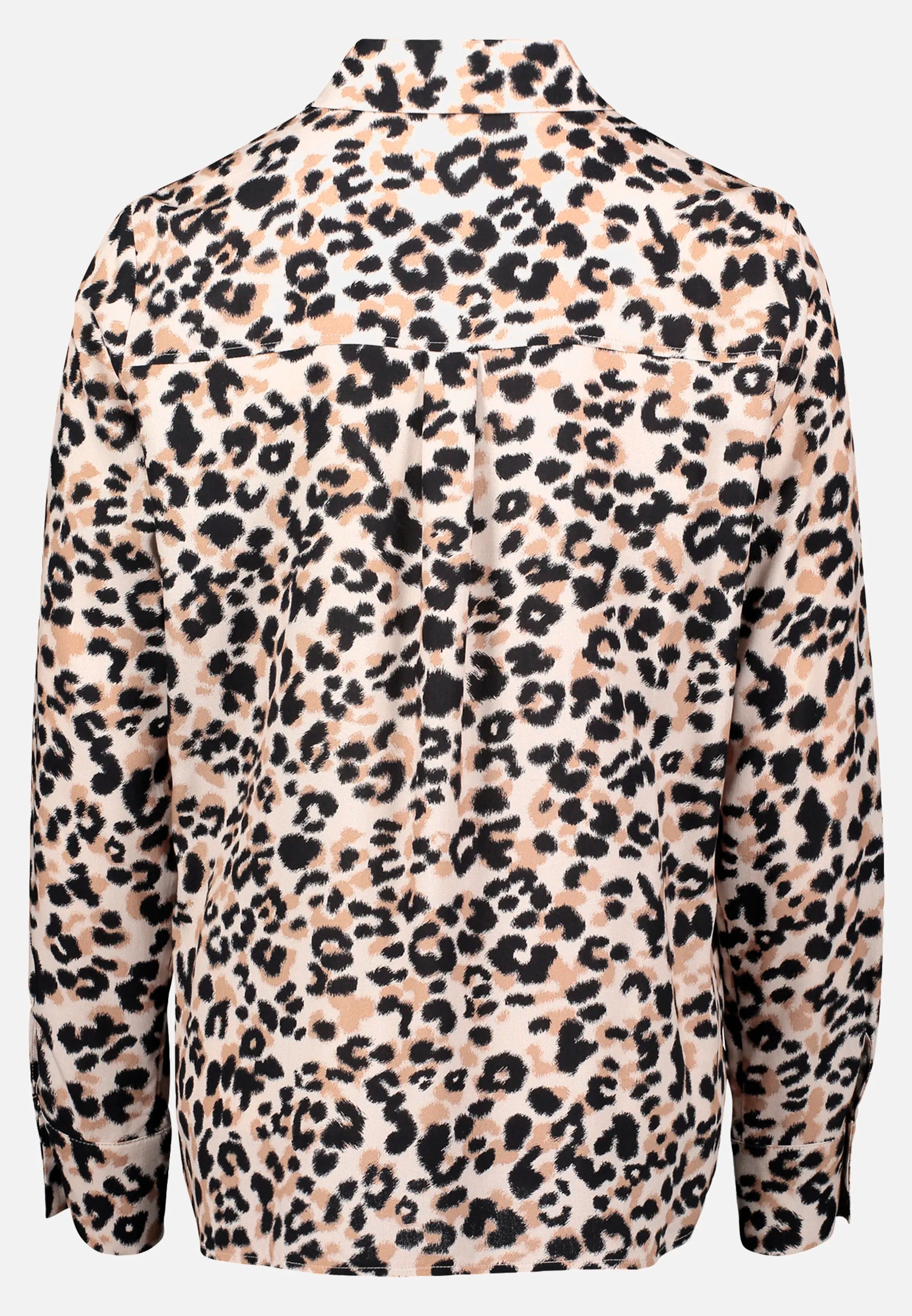 Betty Barclay_Beige/Black_Printed Shirt Blouse_8944-3212_7898_05