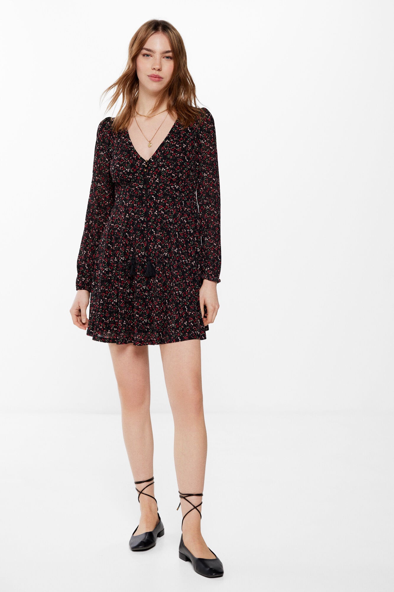 Printed Short Dress_8957544_01_01