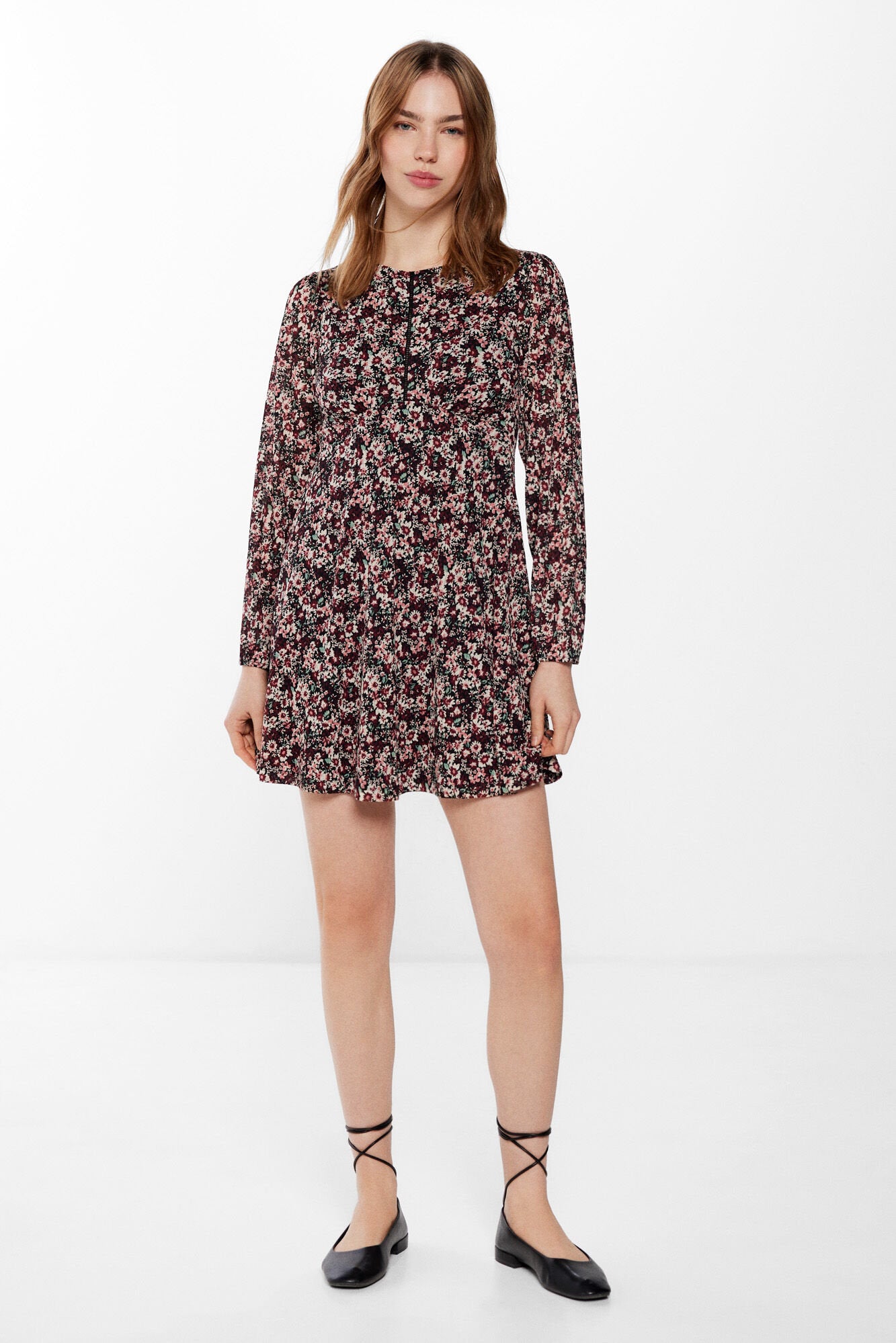Printed Short Dress_8957545_01_01