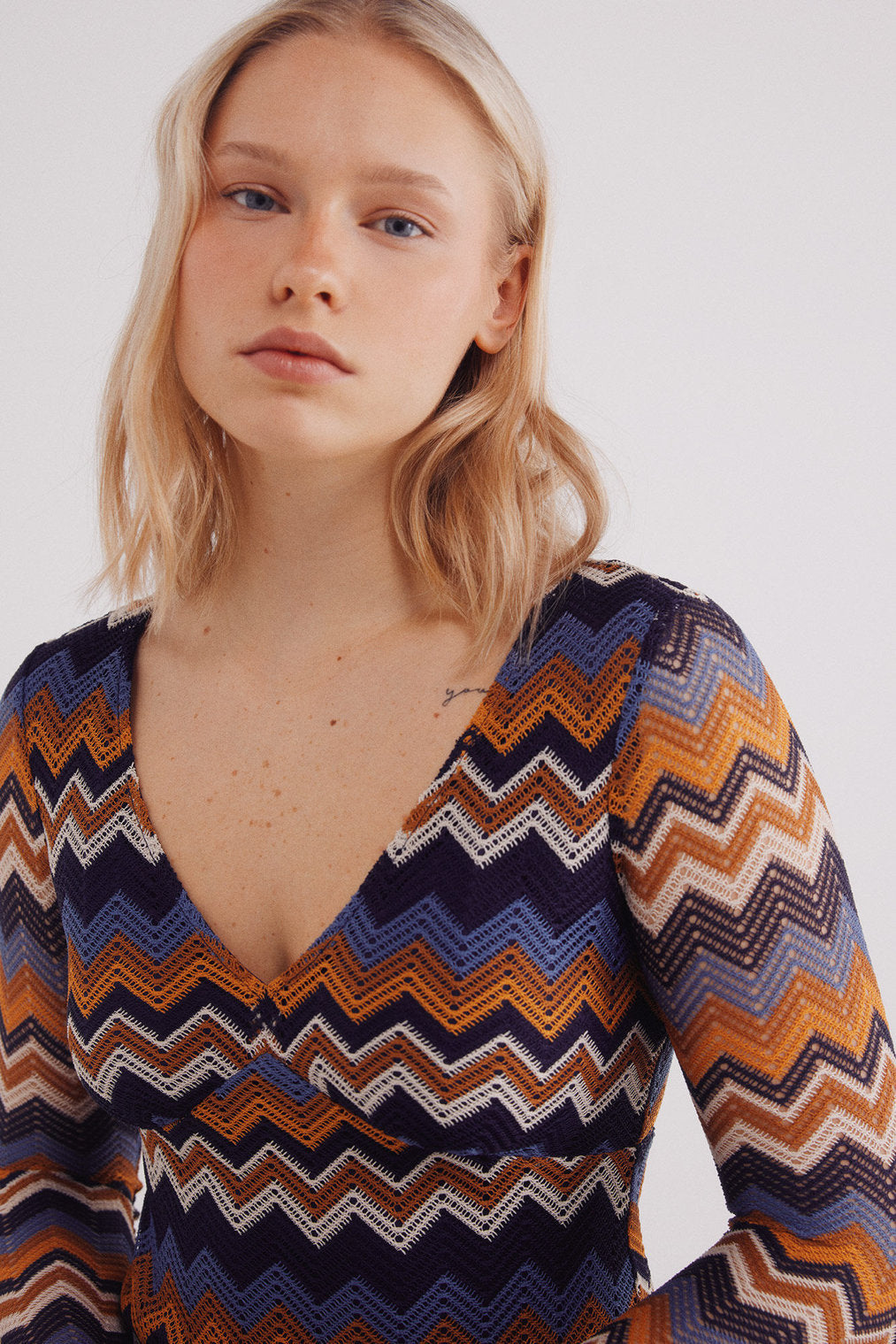 Springfield_Zigzag Crochet Dress_8959458_10_02