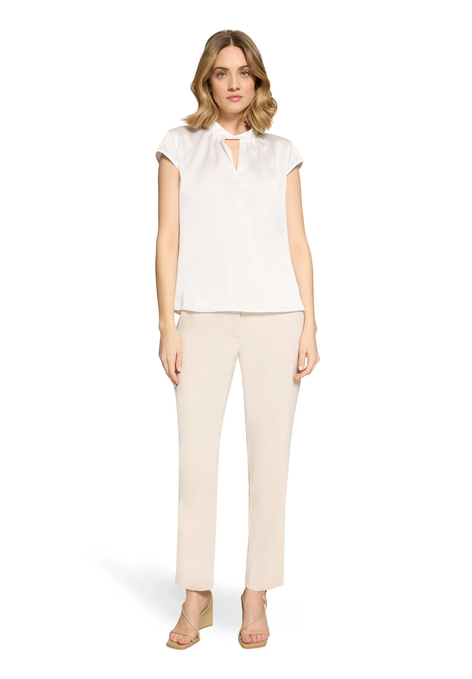 Betty Barclay Offwhite Women Blouse Short 1/2 Sleeve SKU: 8992-3394_1014 Image 02