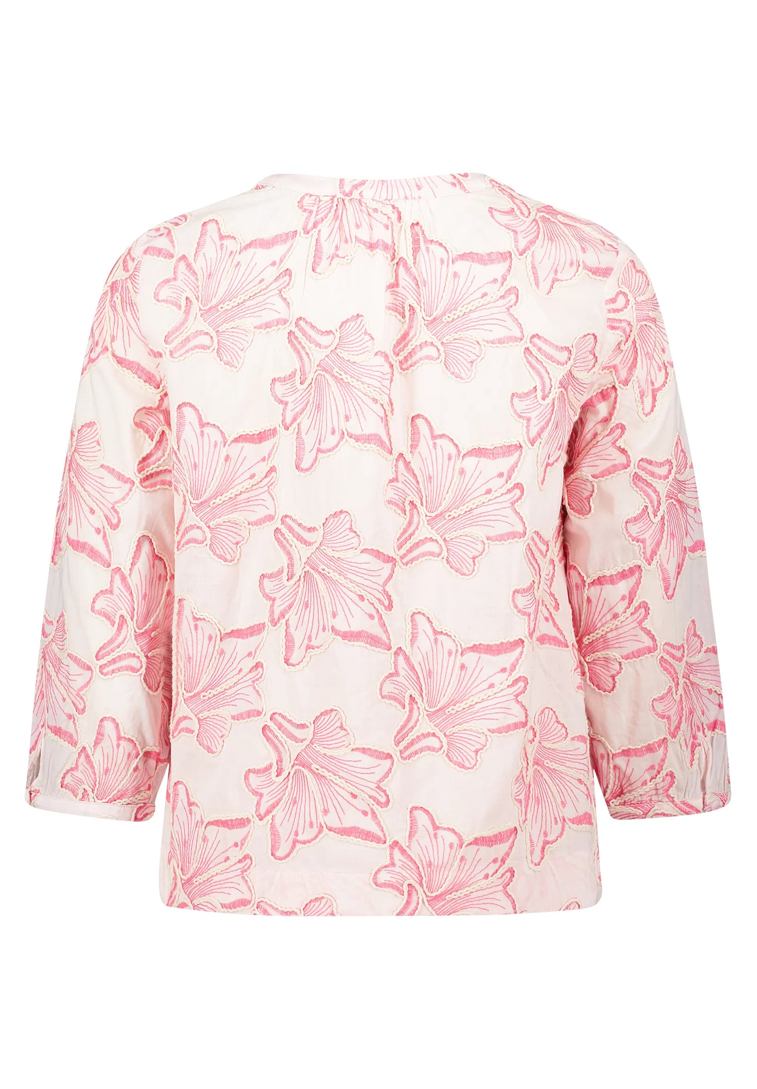 Betty Barclay Rose/Pink Women Blouse Short 3/4 Sleeve SKU: 8998-3245_4845 Image 05