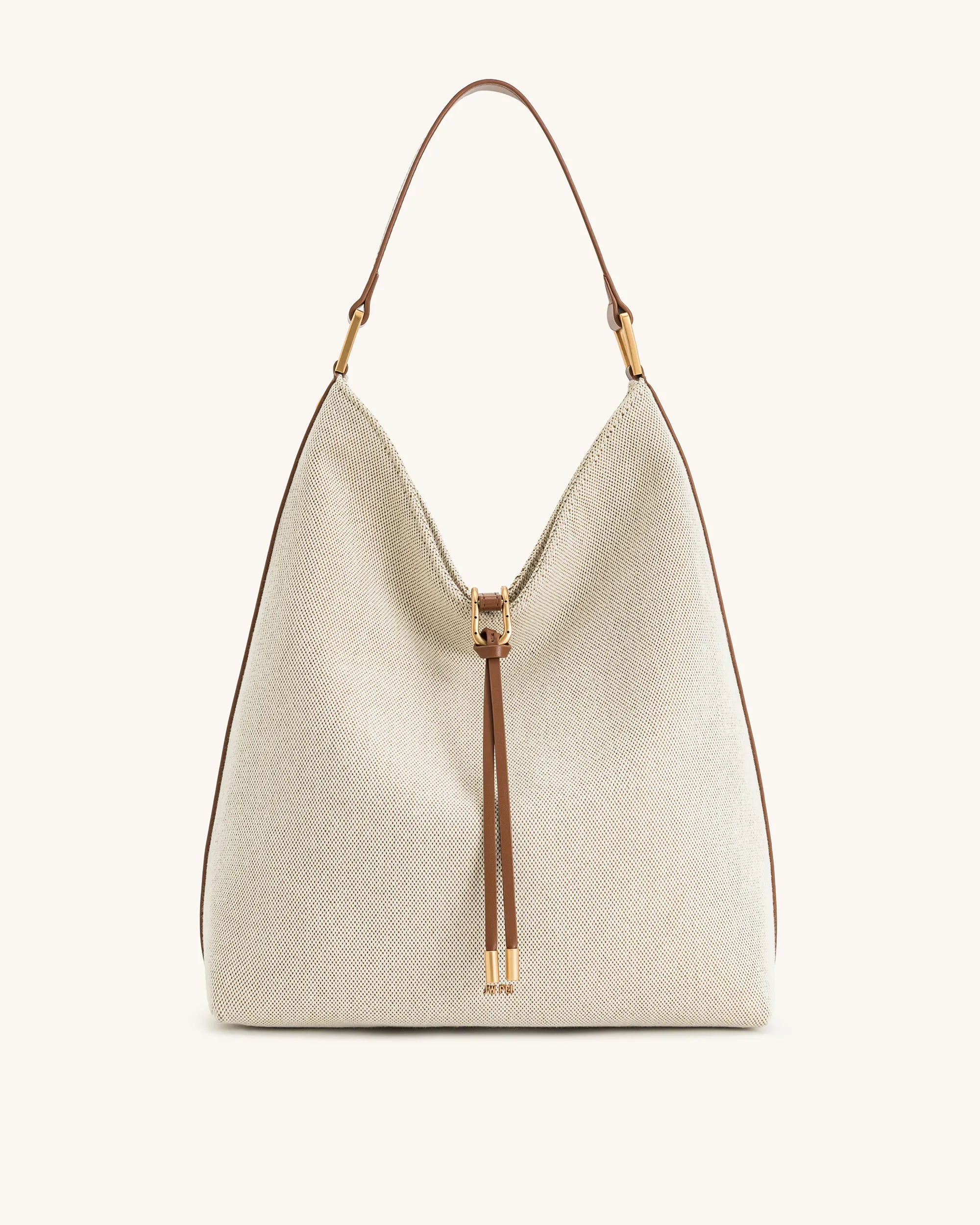 JW PEI_Brown Canvas_Aria Shoulder Bags_8T026-32_Brown Canvas_01