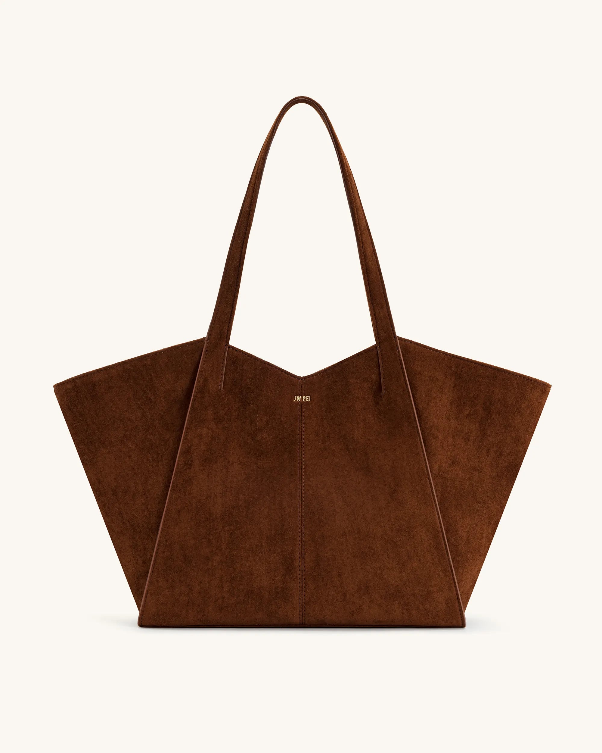 JW PEI_Dark Brown_Kiana Large Capacity Tote Bags_8T032-3_Dark Brown_01