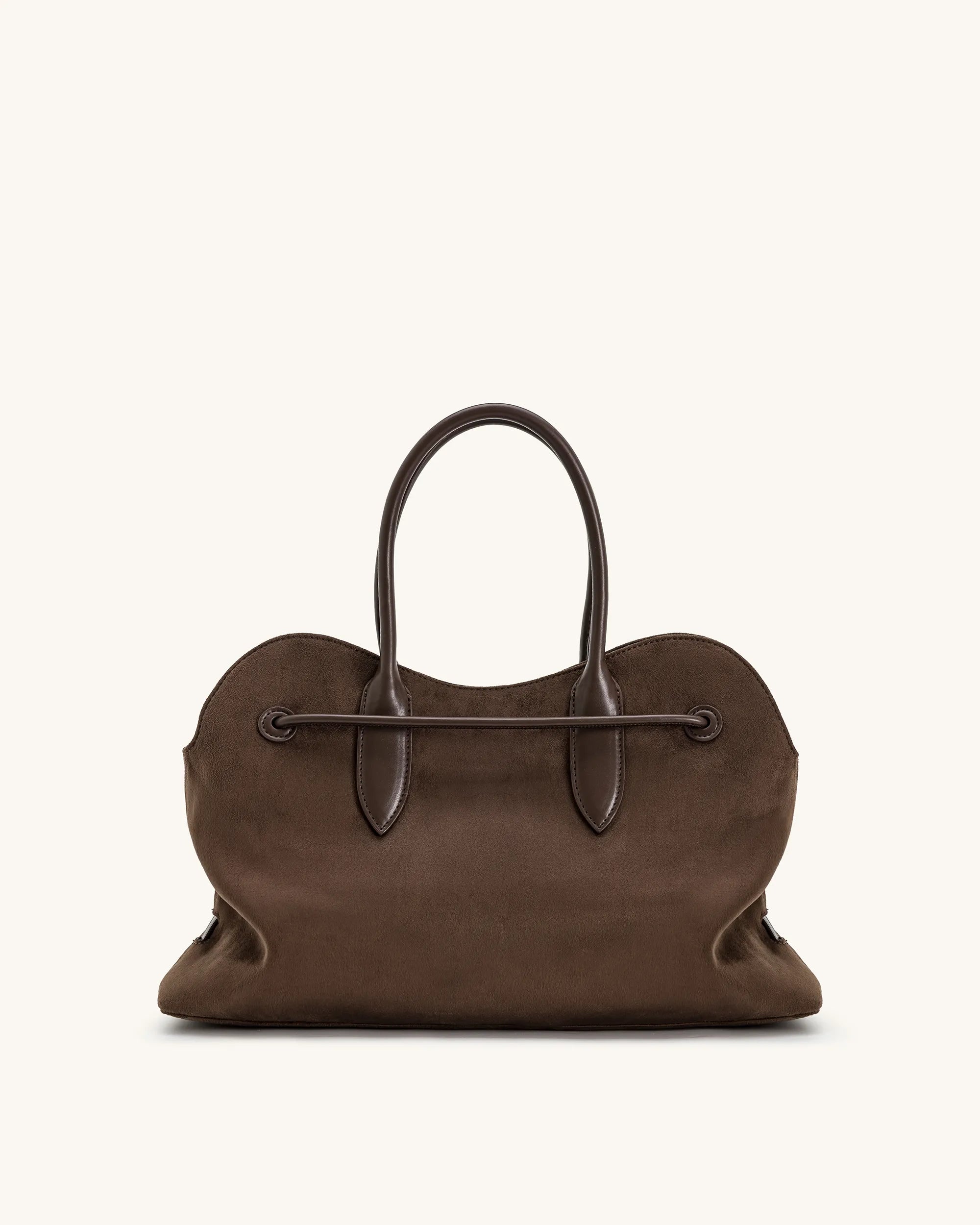 JW PEI Mocha Brown Adele Metal Rope Knot Tote Bag SKU: 8T112-31_Mocha Brown Image 03
