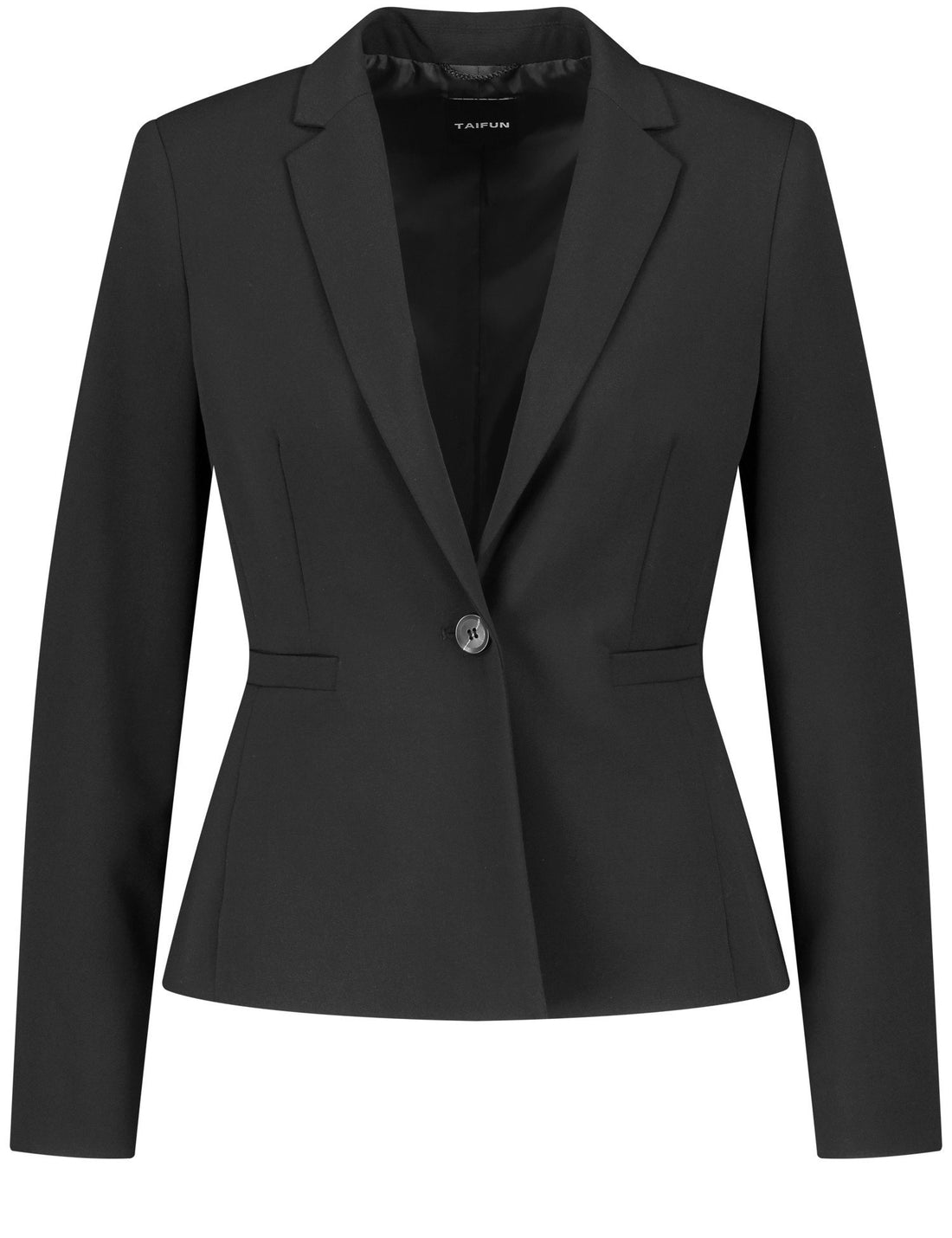 Taifun_Classic Blazer Made of Crease-Resistant Fabric_930977-19800_1100_02