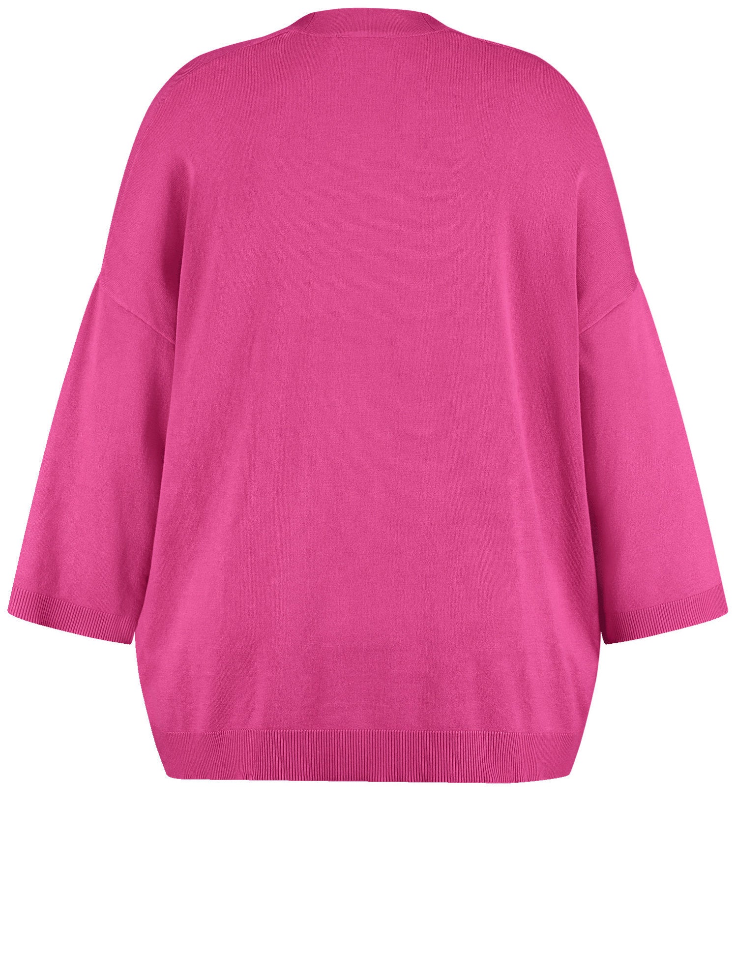 Samoon_Casual Cardigan with Mid-Length Sleeves_932991-29505_3350_04