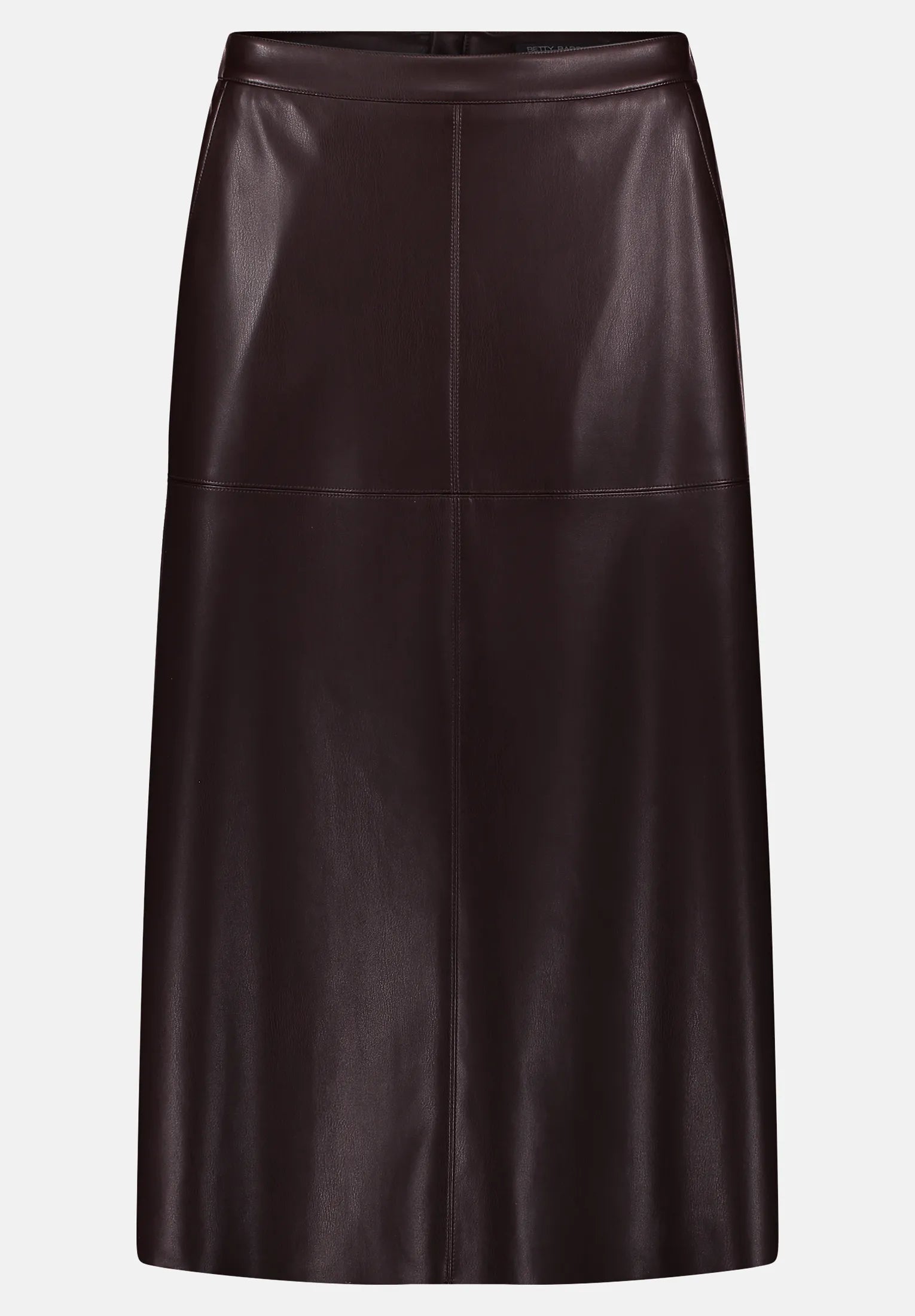 Betty Barclay_Light Maroon_Plain A-Line Skirt_9456-2738_7410_05