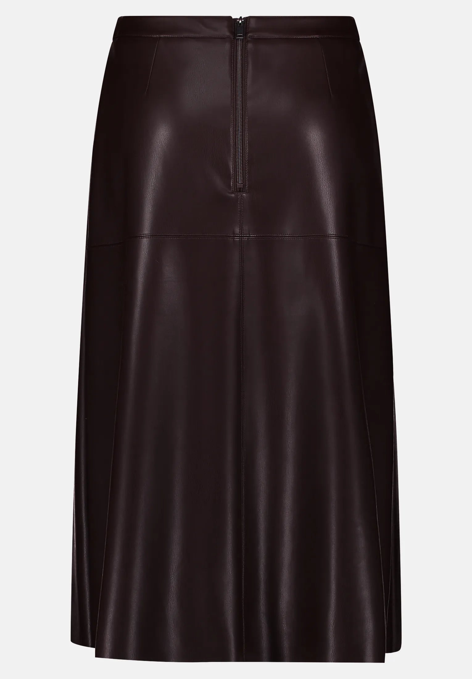 Betty Barclay_Light Maroon_Plain A-Line Skirt_9456-2738_7410_06