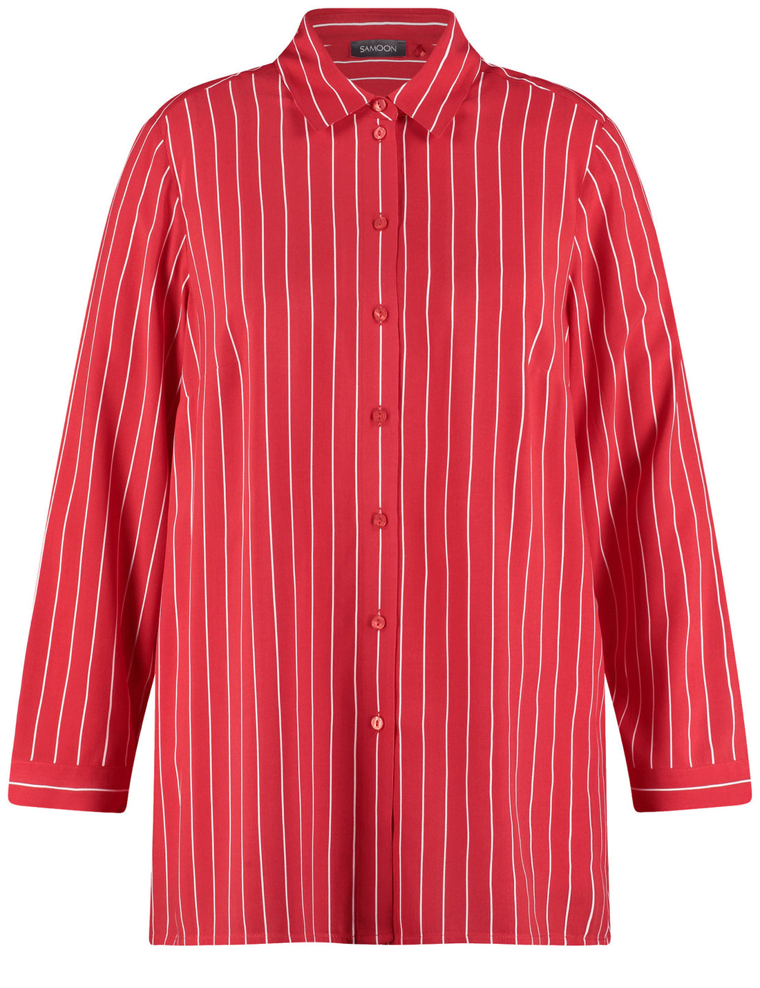 Samoon_Lipstick Red Patterned_Blouse 1/1 Sleeve_946003-84003_6072_01