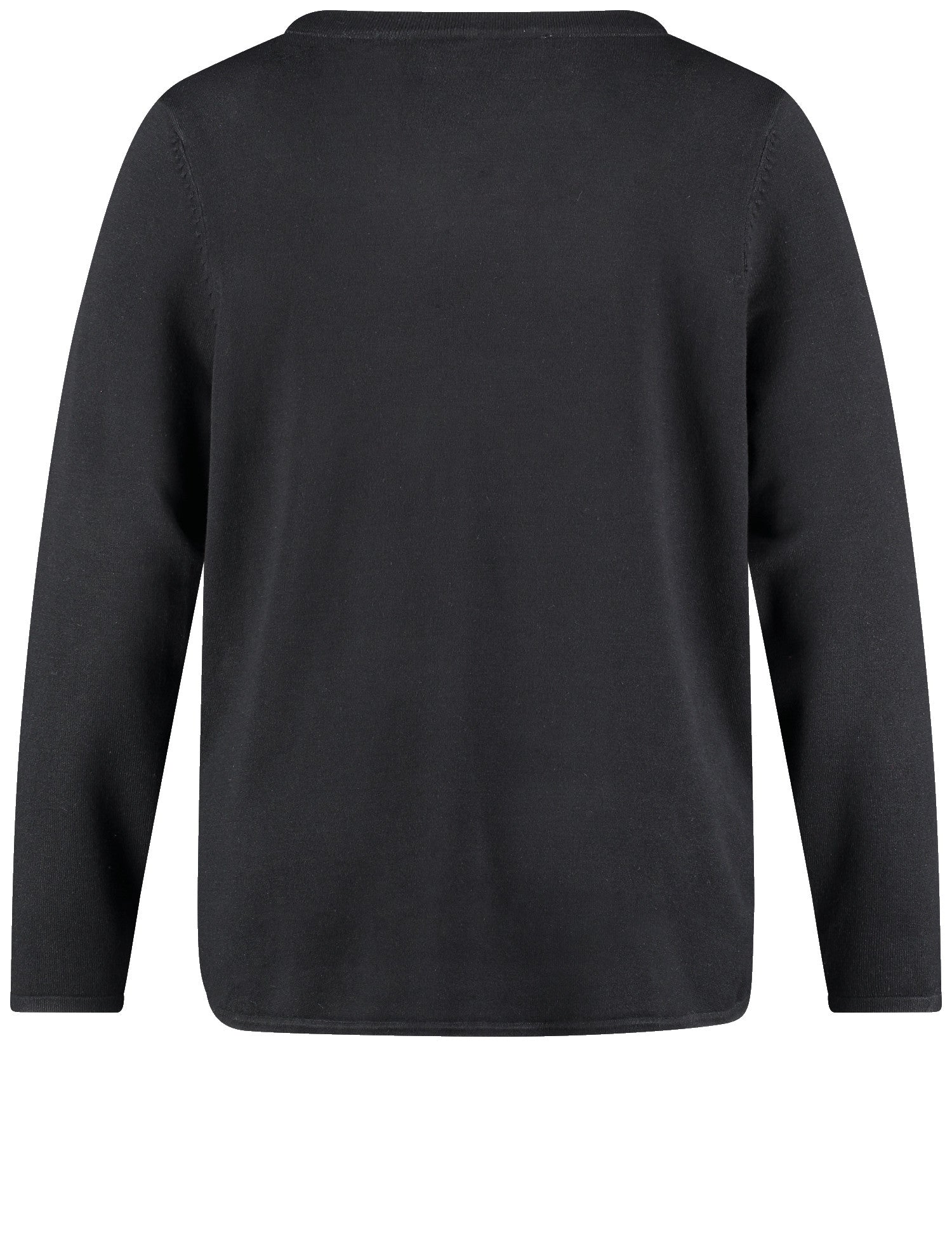 Samoon_Black_Pullover 1/1 Sleeve_949003-87002_1100_02