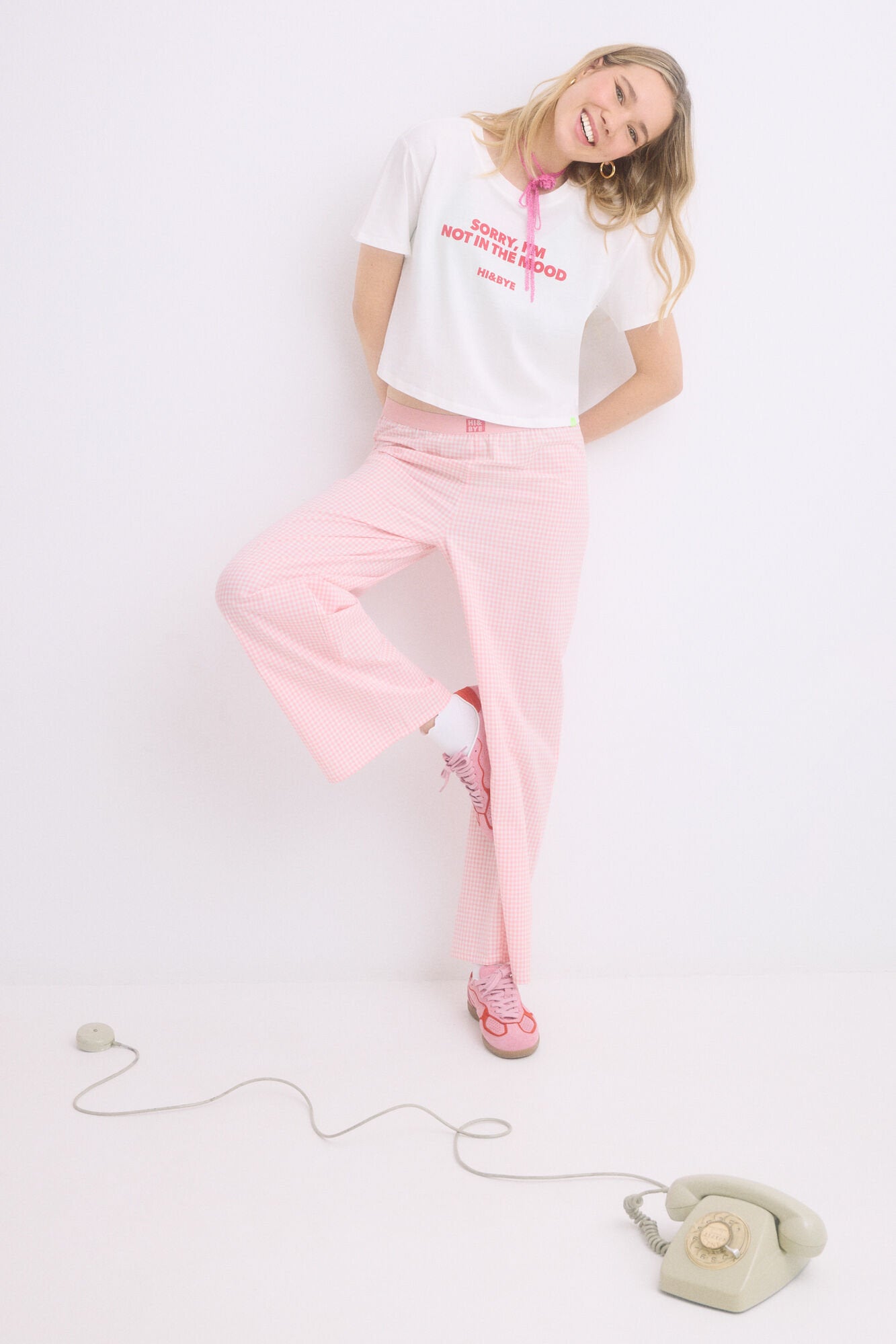 Women Secret_100% Cotton Ivory Striped Pajamas_9529543_96_01