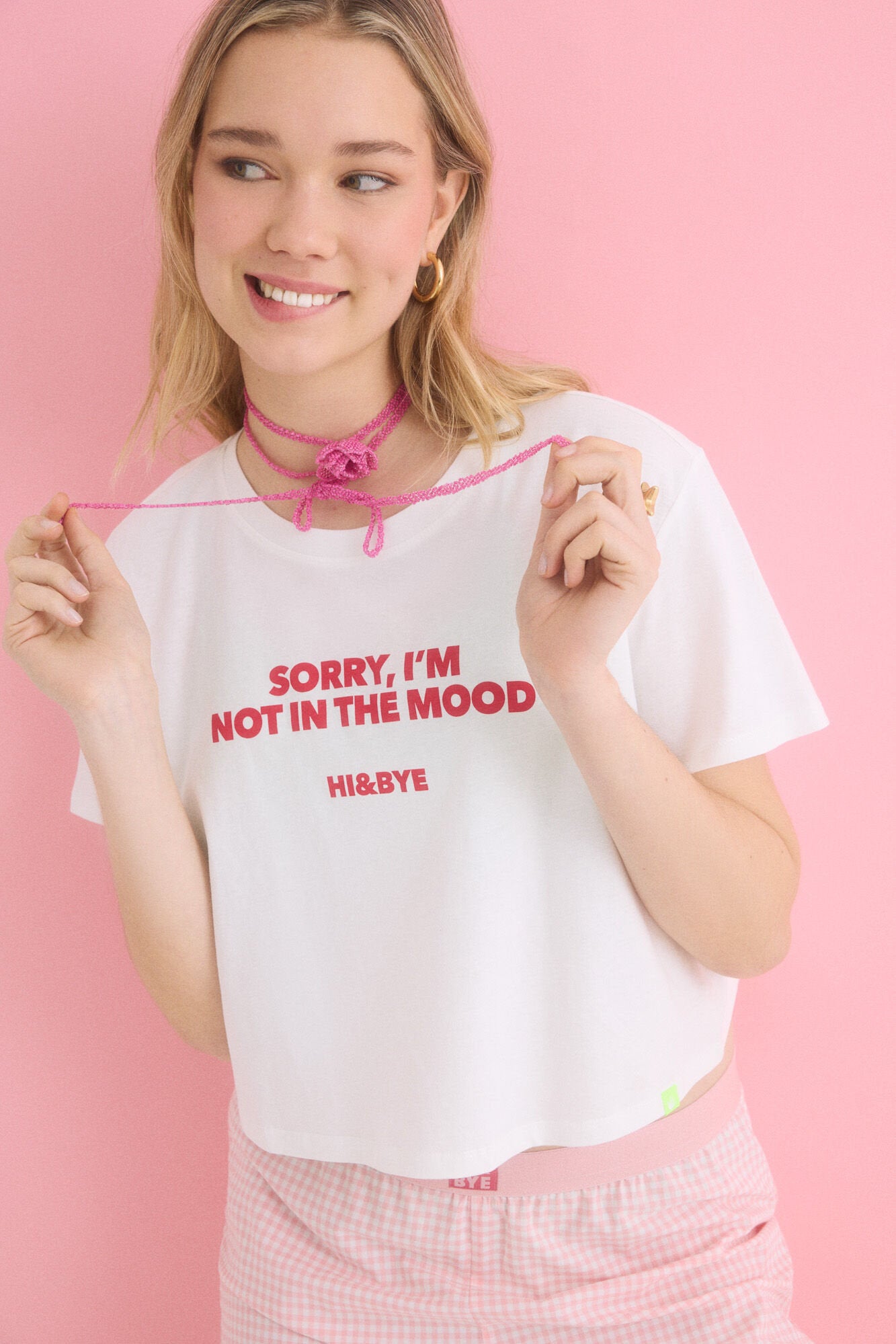 Women Secret_100% Cotton Ivory Striped Pajamas_9529543_96_02