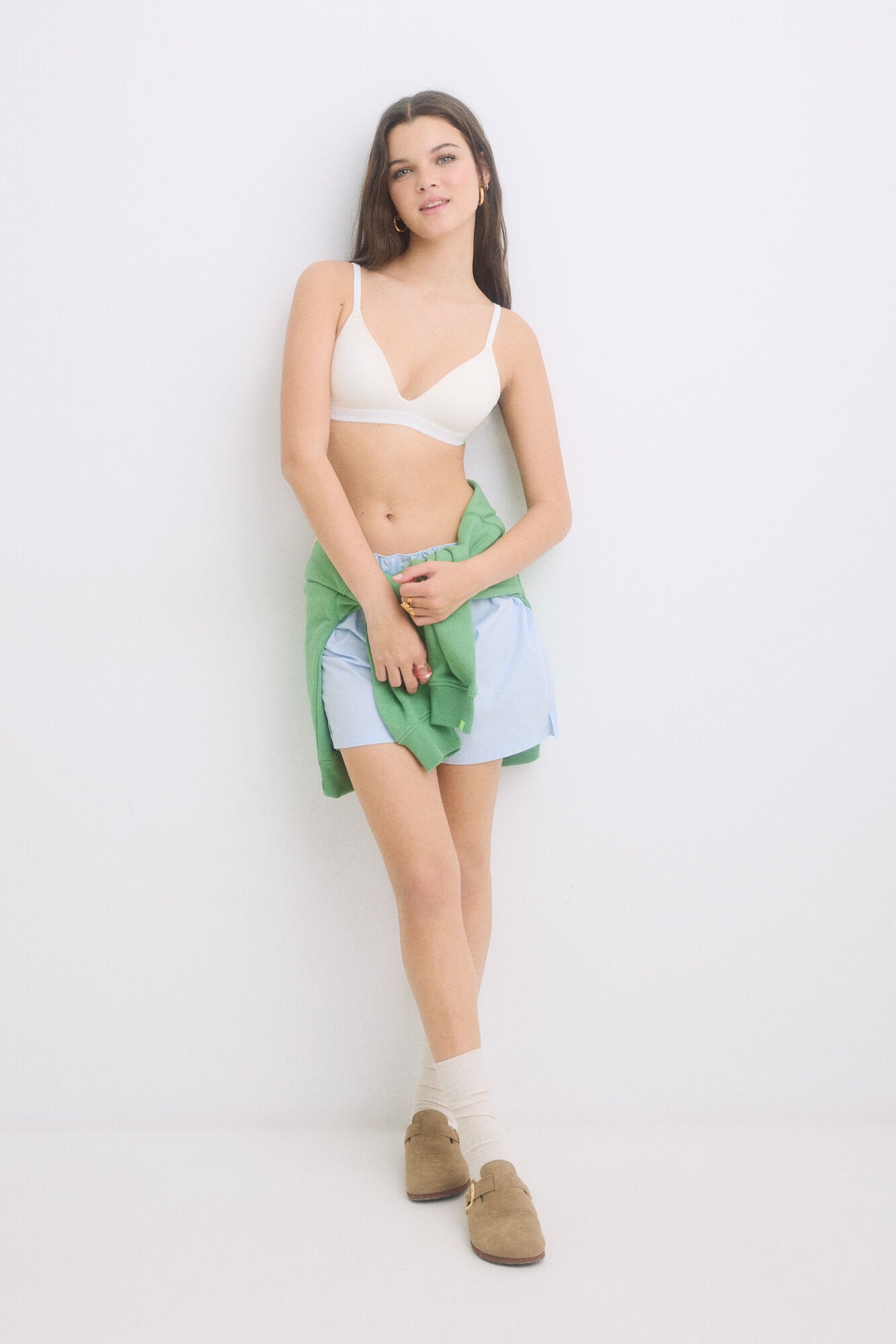 Women Secret_Padding Triangle Bra Ivory_9539252_96_03