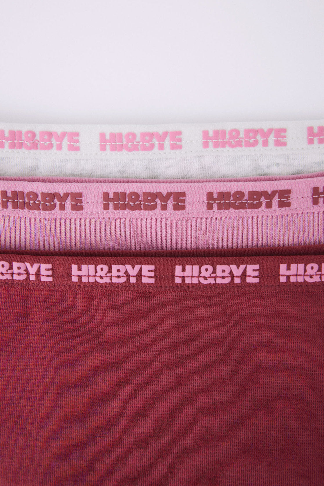 Pack of 3 classic cotton panties in wine, pink & grey_06