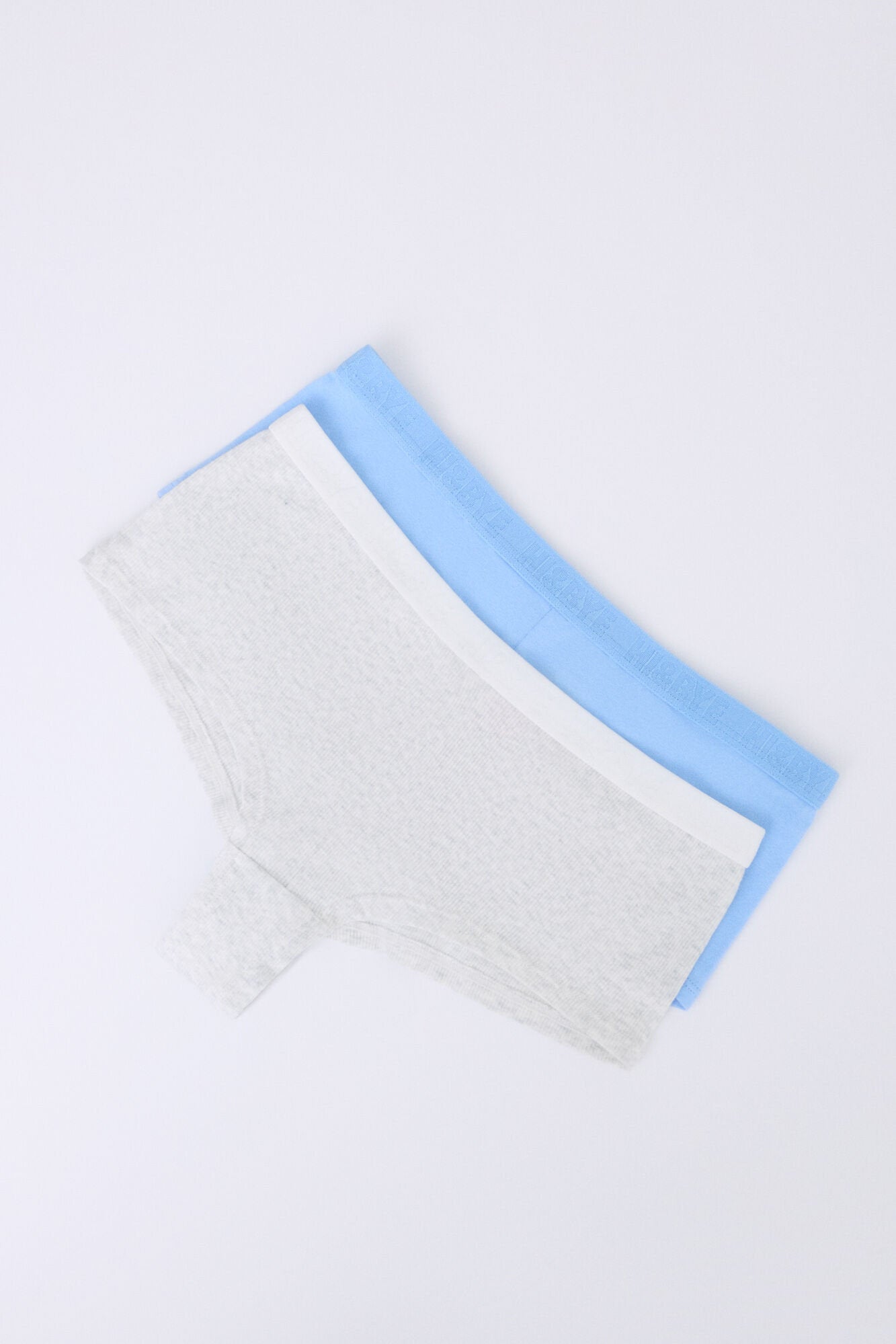 Women Secret_Pack of 2 Boxer Panties in Blue and Grey_9589500_97_01