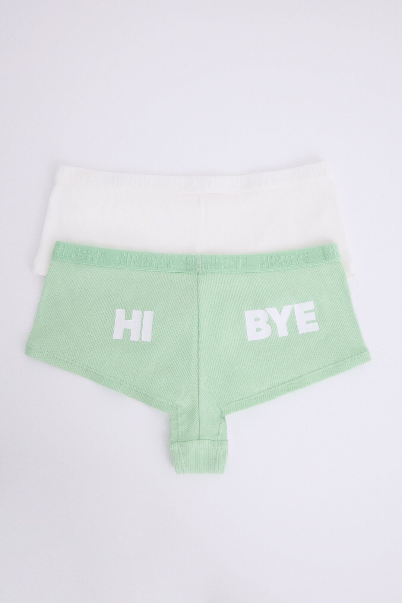 Women Secret_Pack of 2 White and Green Boxer Panties_9589501_97_04