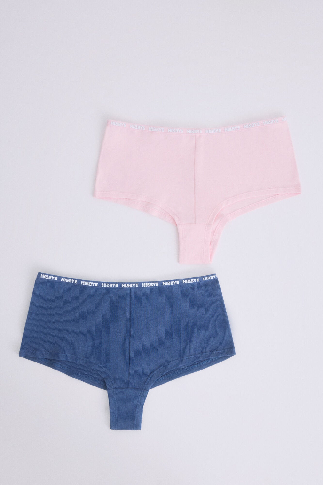 Women Secret_Pack of 2 Boxer Panties in Pink and Blue_9589502_97_01
