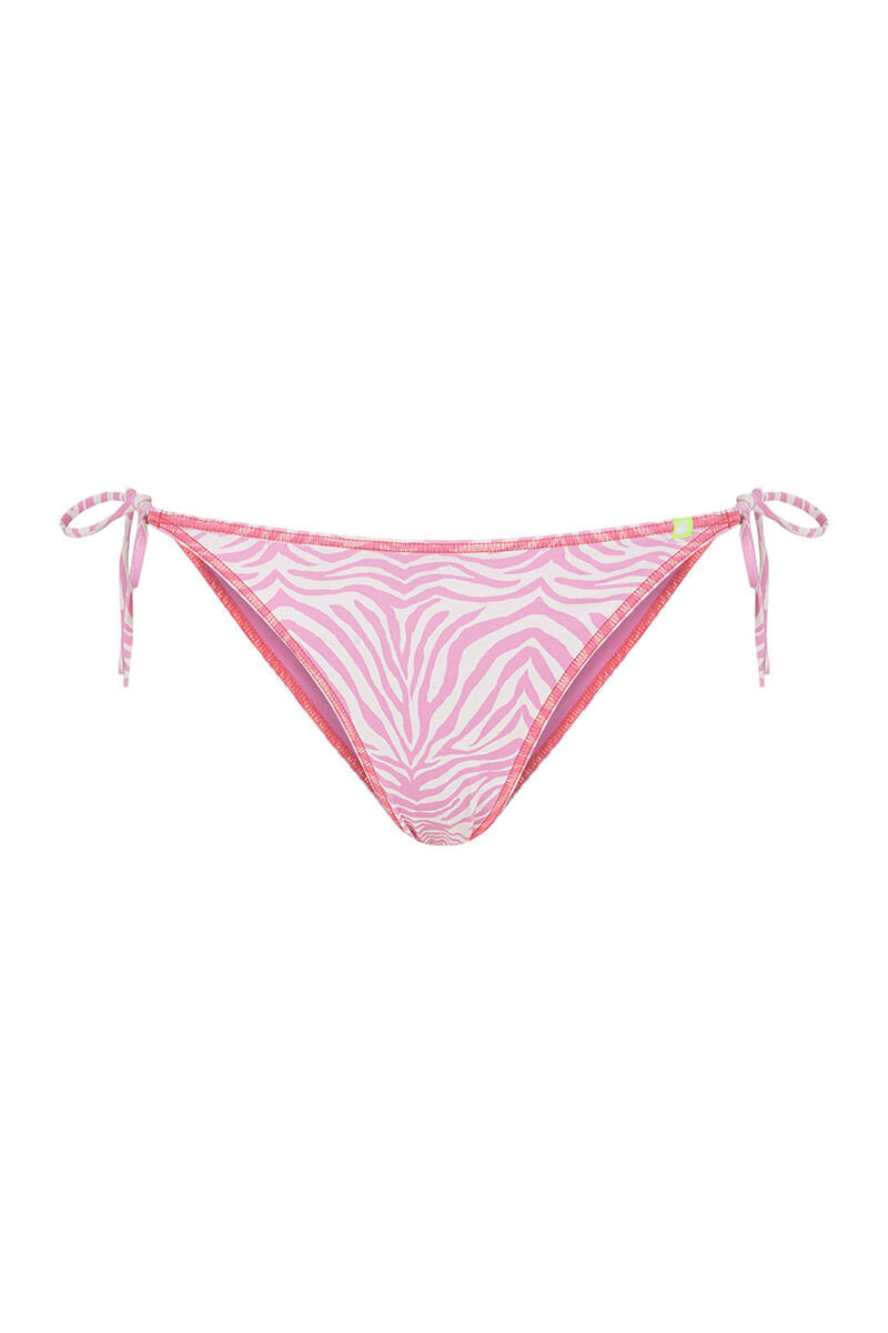 Women Secret_Pink Print Straps Bikini Bottom_9599355_73_08