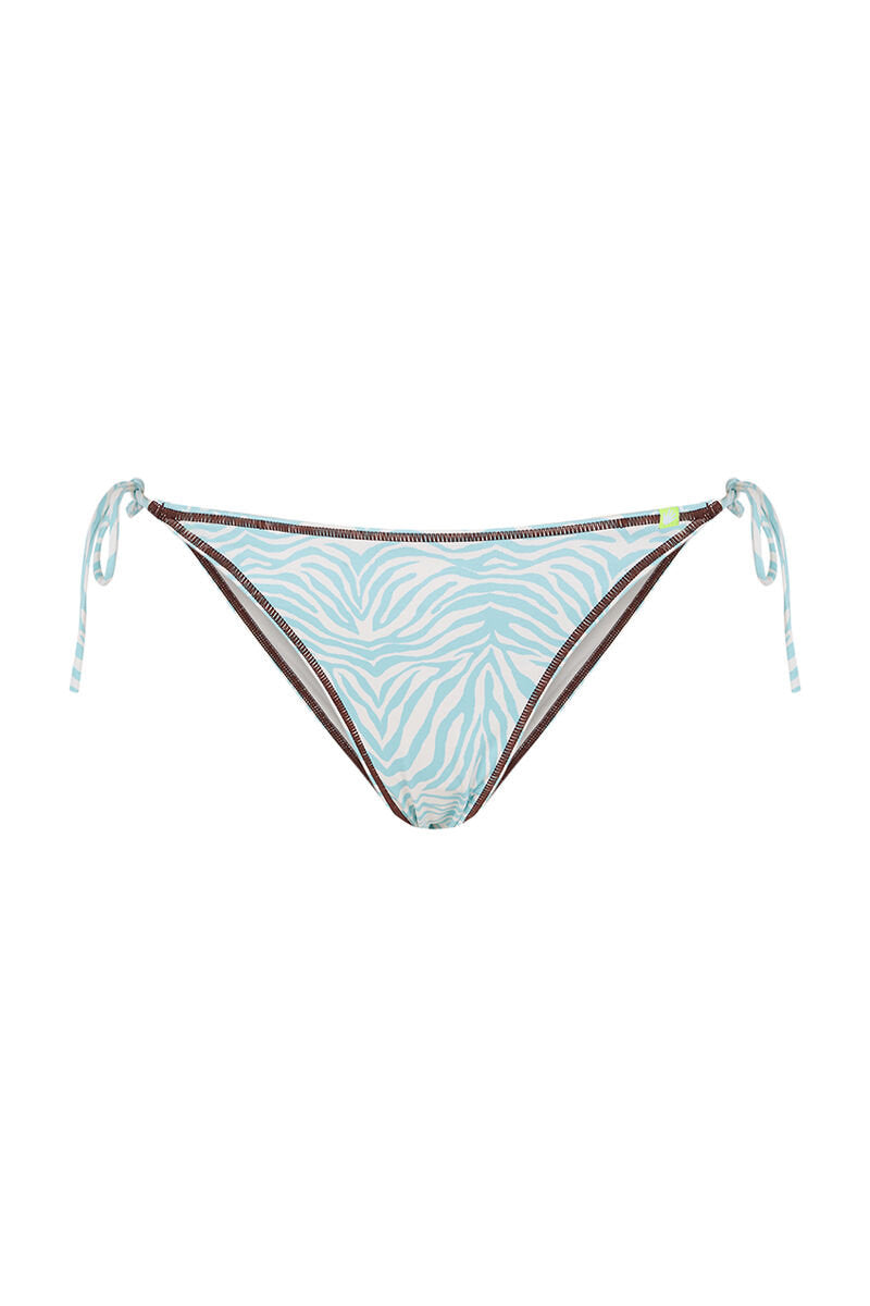 Women Secret_Turquoise Print Straps Bikini Bottom_9599356_89_06