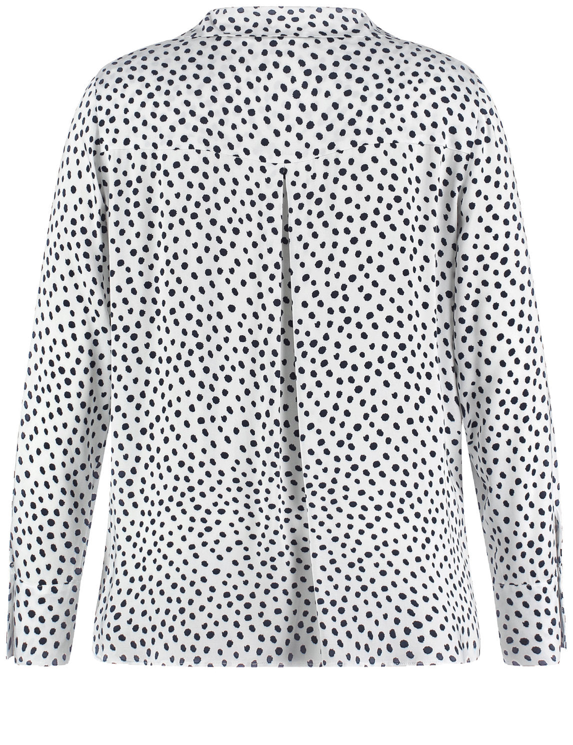 Samoon_Polka Dot Blouse with a V-Neckline_960974-29108_9702_04