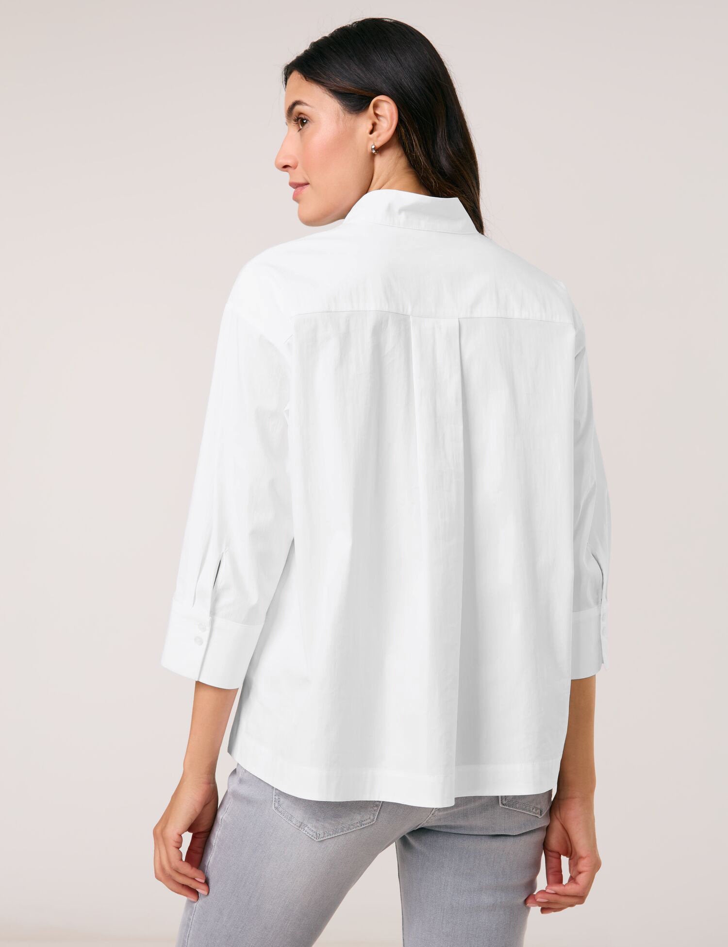 Gerry Weber_Sporty 3/4-Sleeve Blouse_965069-31447_99600_06