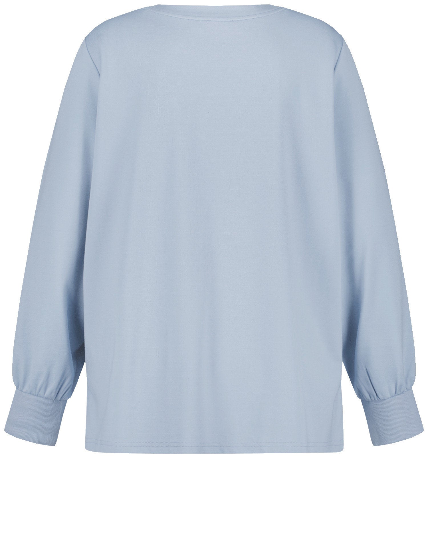 Samoon_Sweatshirt with a Decorative Lettering Print_971965-29409_8950_03