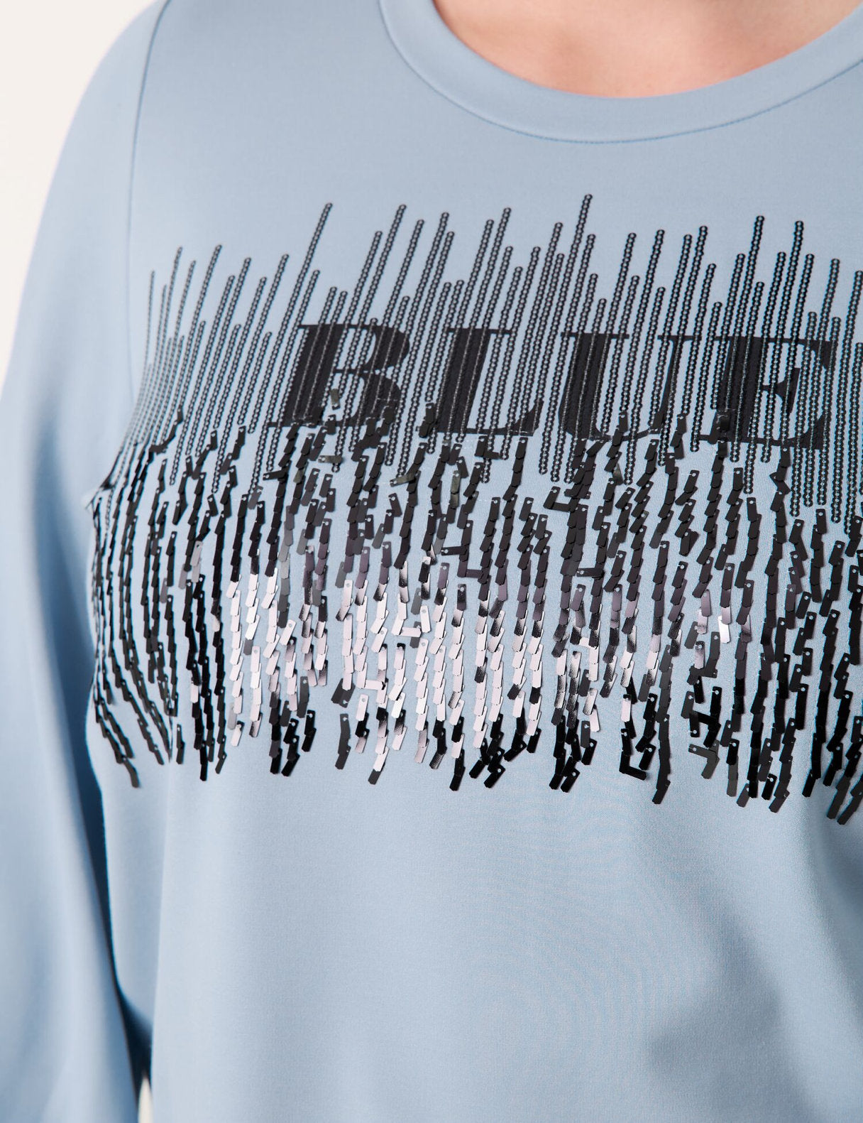 Samoon_Sweatshirt with a Decorative Lettering Print_971965-29409_8950_04