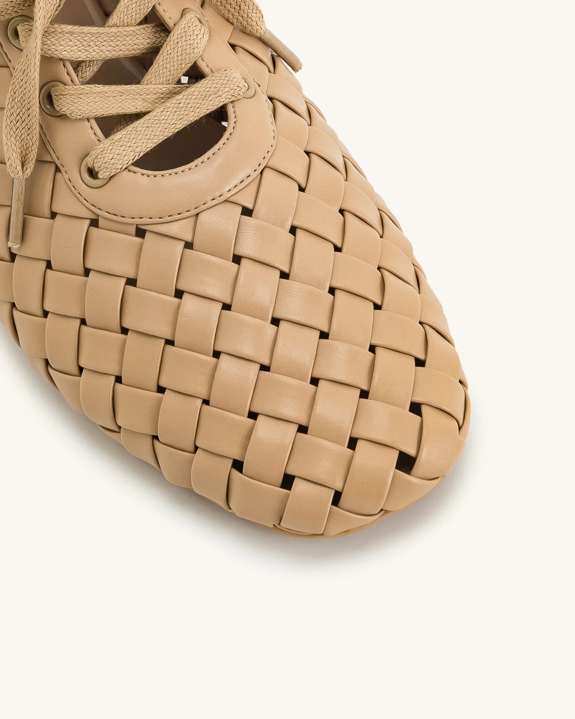 JW PEI_Apricot_Kayla Weave Strap Flat Shoes_9FS10-3_Apricot_04