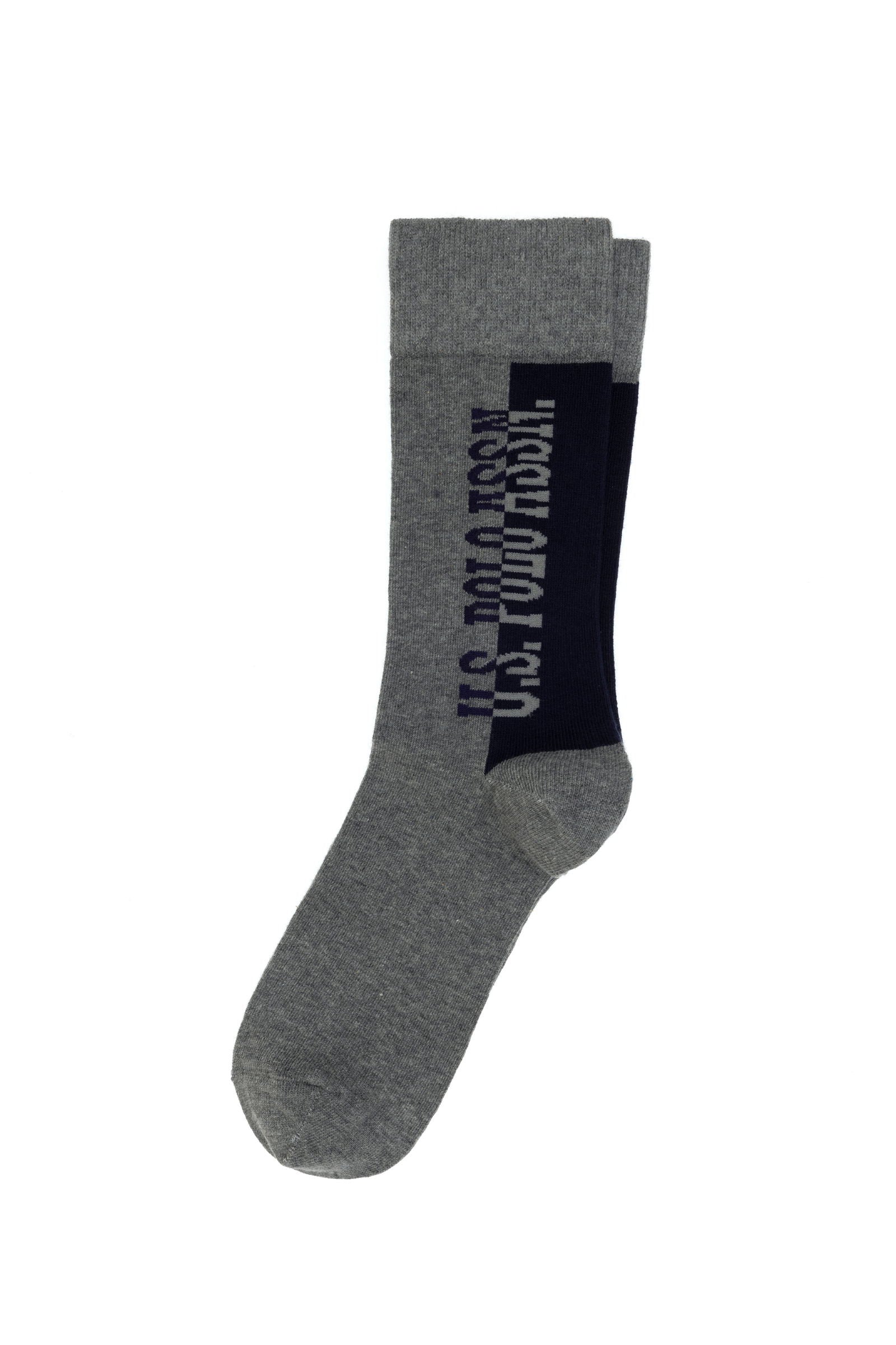 U.S. Polo Assn._Anthracite Mela Socks_A081SZ013P01 RAMEL_VR081_01