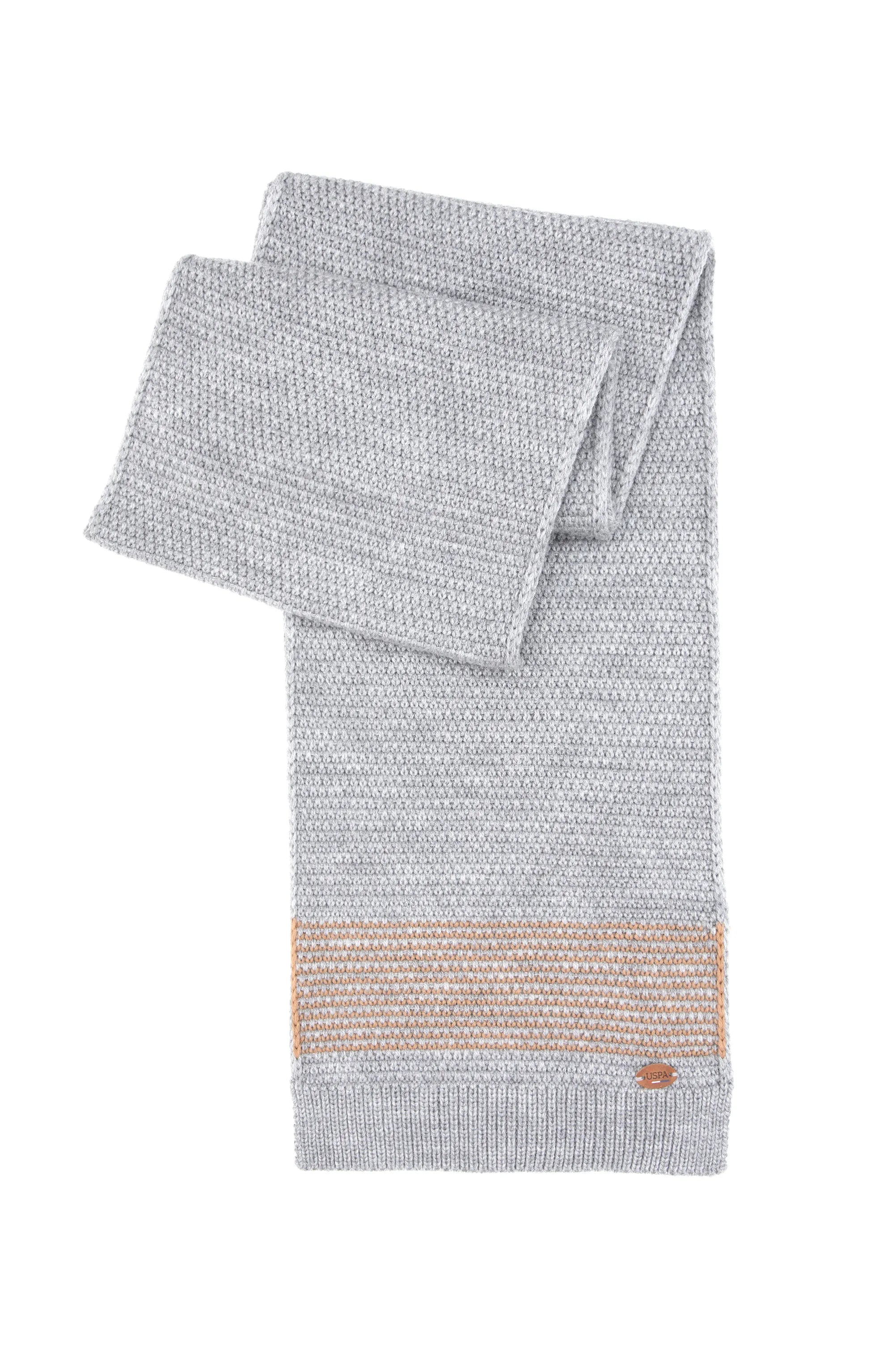 U.S. Polo Assn._Grey Melange_Grey Melange Gloves_A081SZ0DH0 2265015_VR086_02