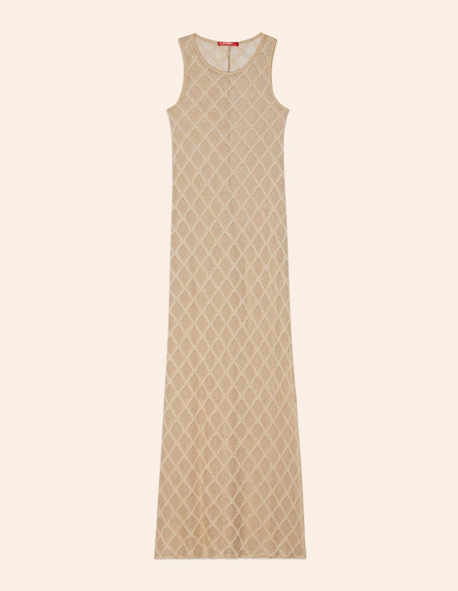 Yamamay_Summer Glam Long Dress in Viscose with Small Diamond Patterns_AABD182002_250_05