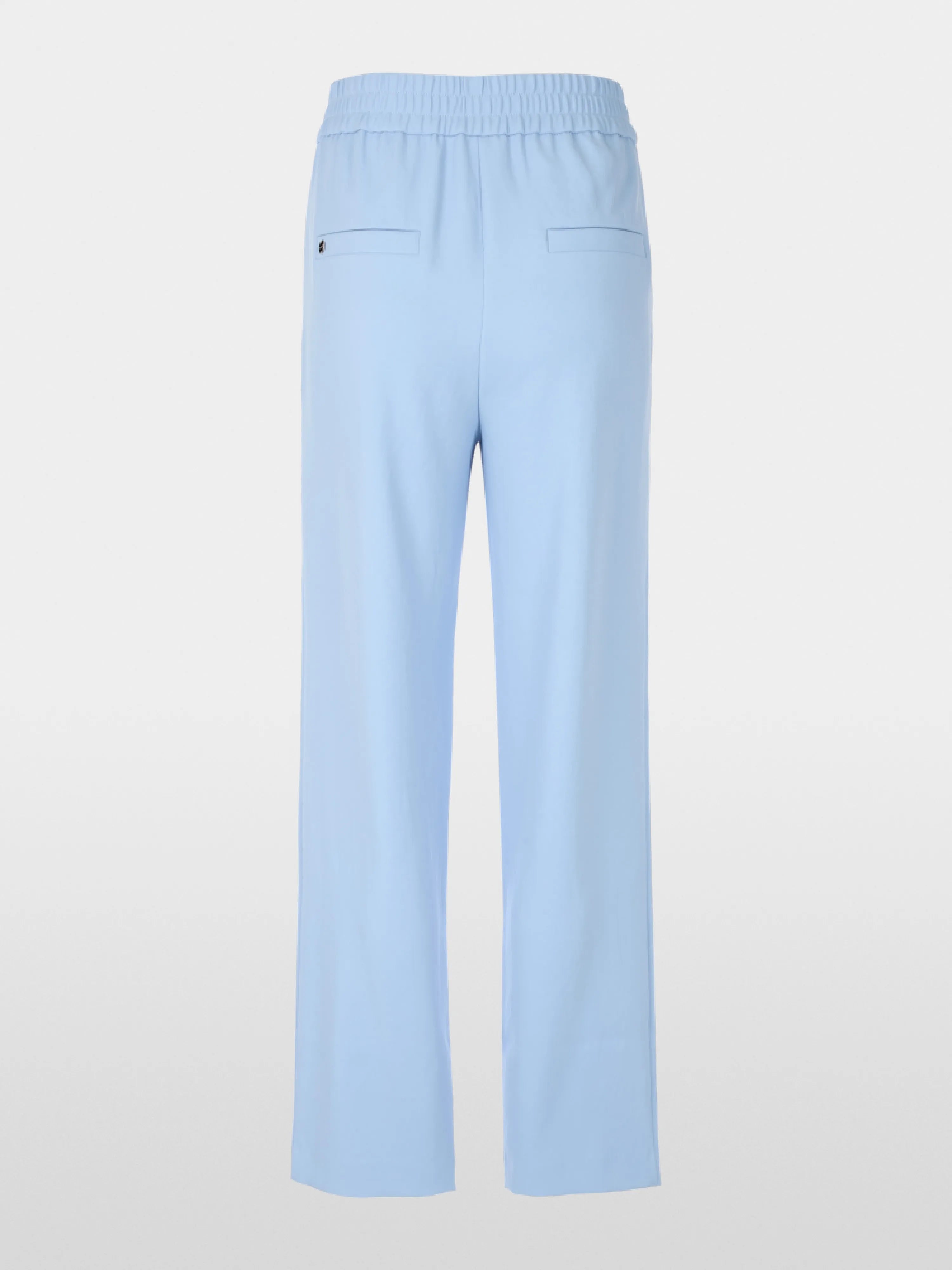 Marc Cain Magical Blue Women Washington Wide Fit Pull-On Trousers SKU: AC 81.79 W03_319 Image 07