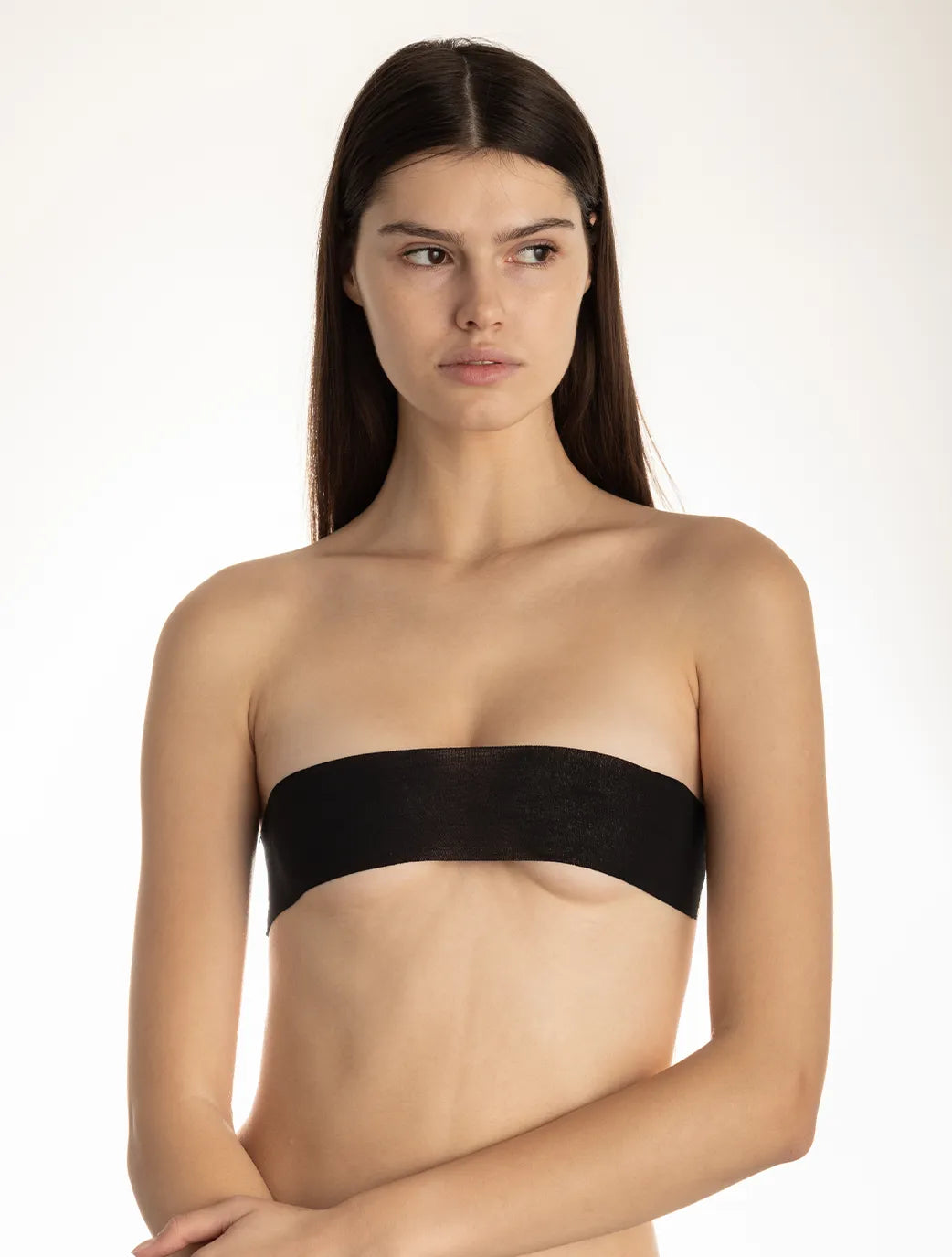 Marie France Black Women Skin-Safe Adhesive Boob Tape SKU: ACCBOOBTAPE_Black Image 02