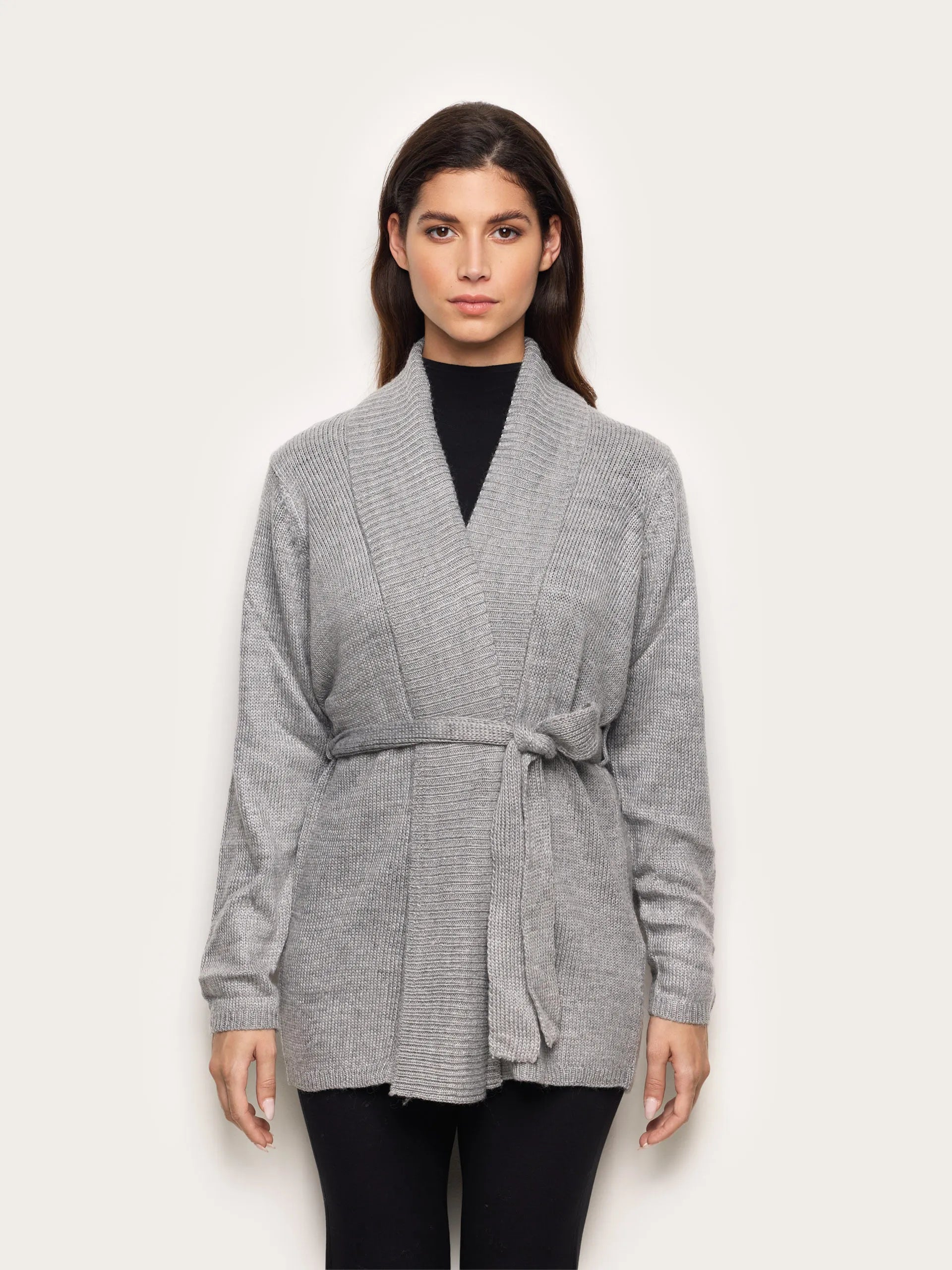 Yamamay_Medium Melange Grey_Easy Living Wool Cardigan_ACDD184003_152_02