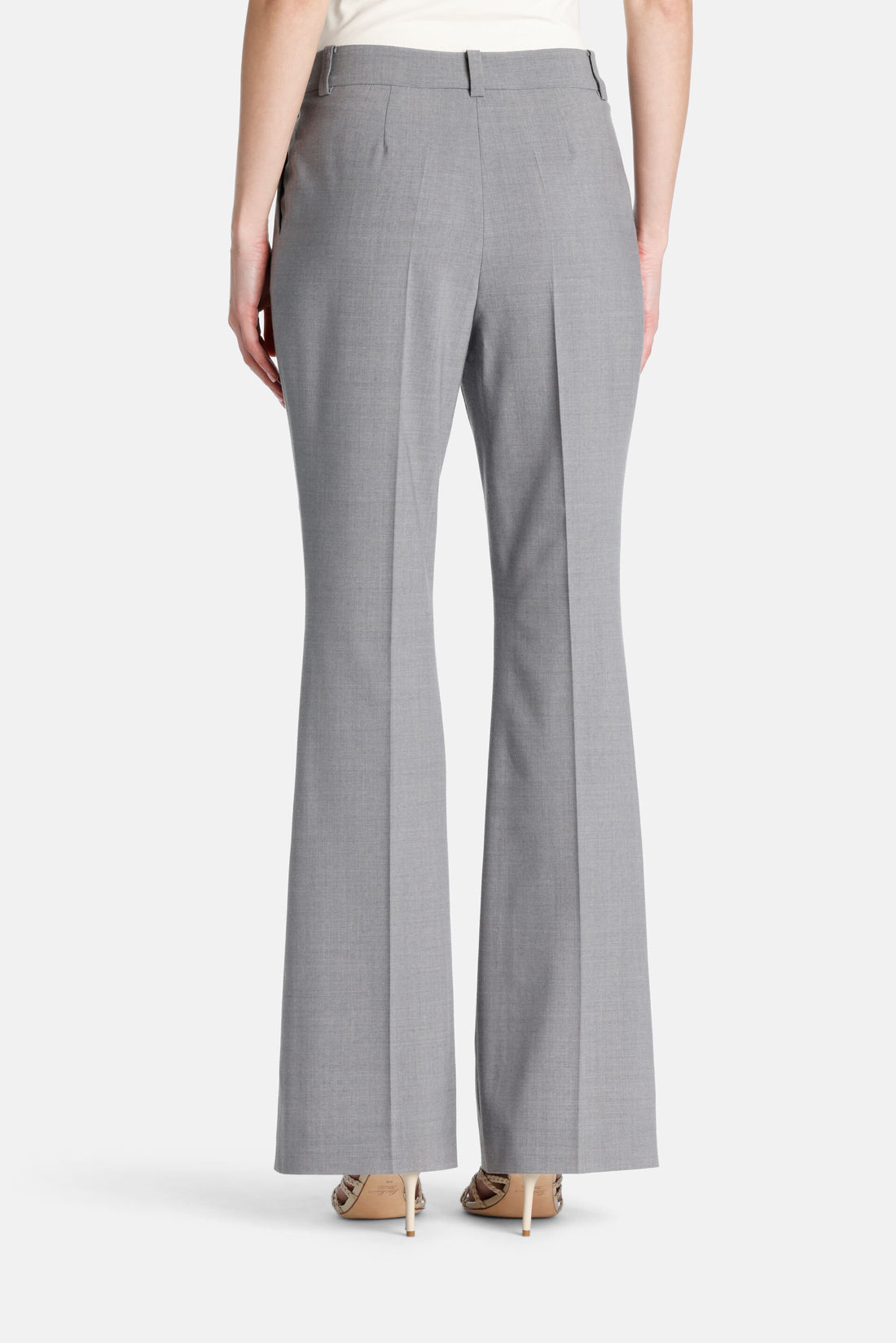 Luisa Spagnoli_Acromatico Flared Pants_ACROMATICO_0896_02