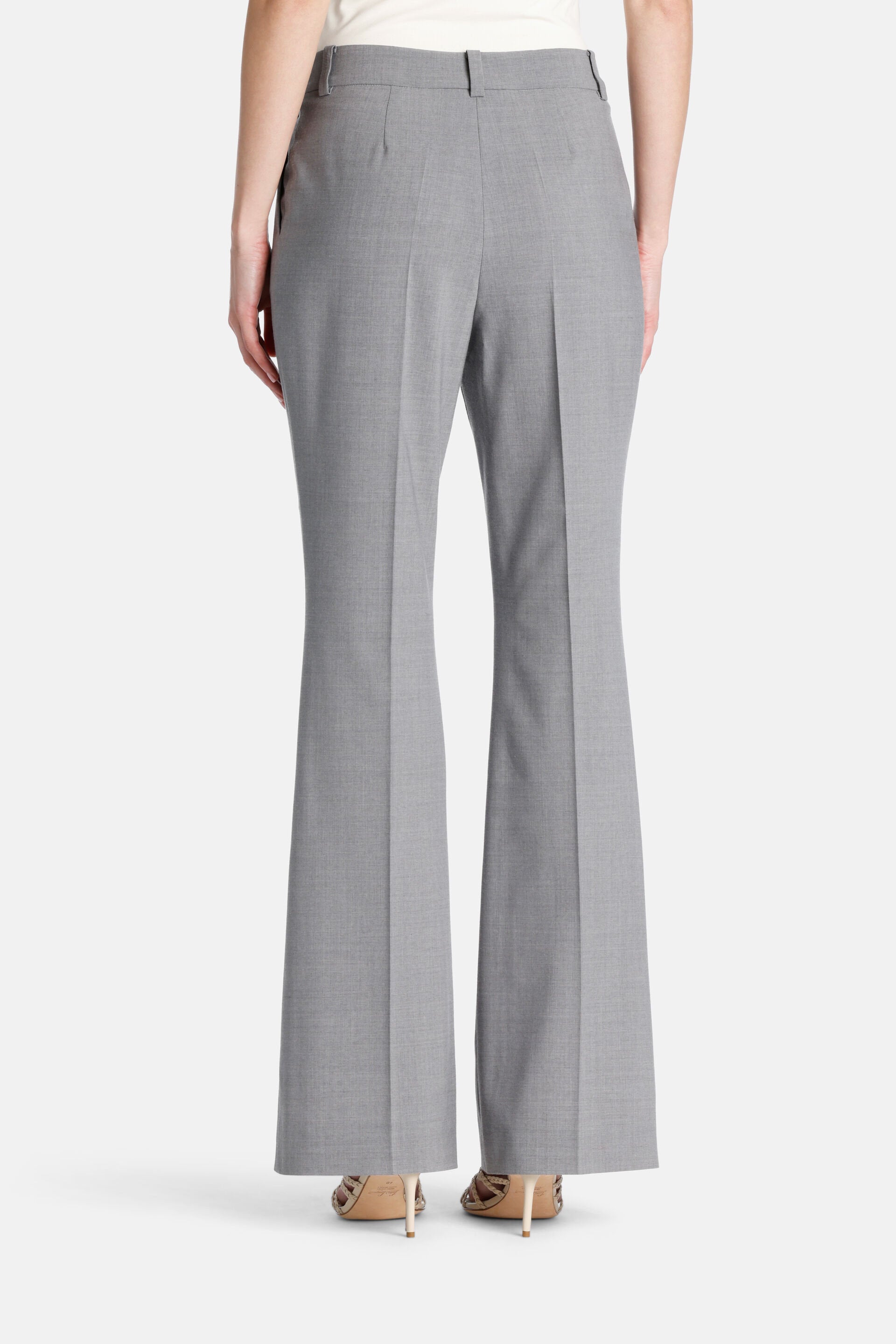 Luisa Spagnoli_Acromatico Flared Pants_ACROMATICO_0896_02