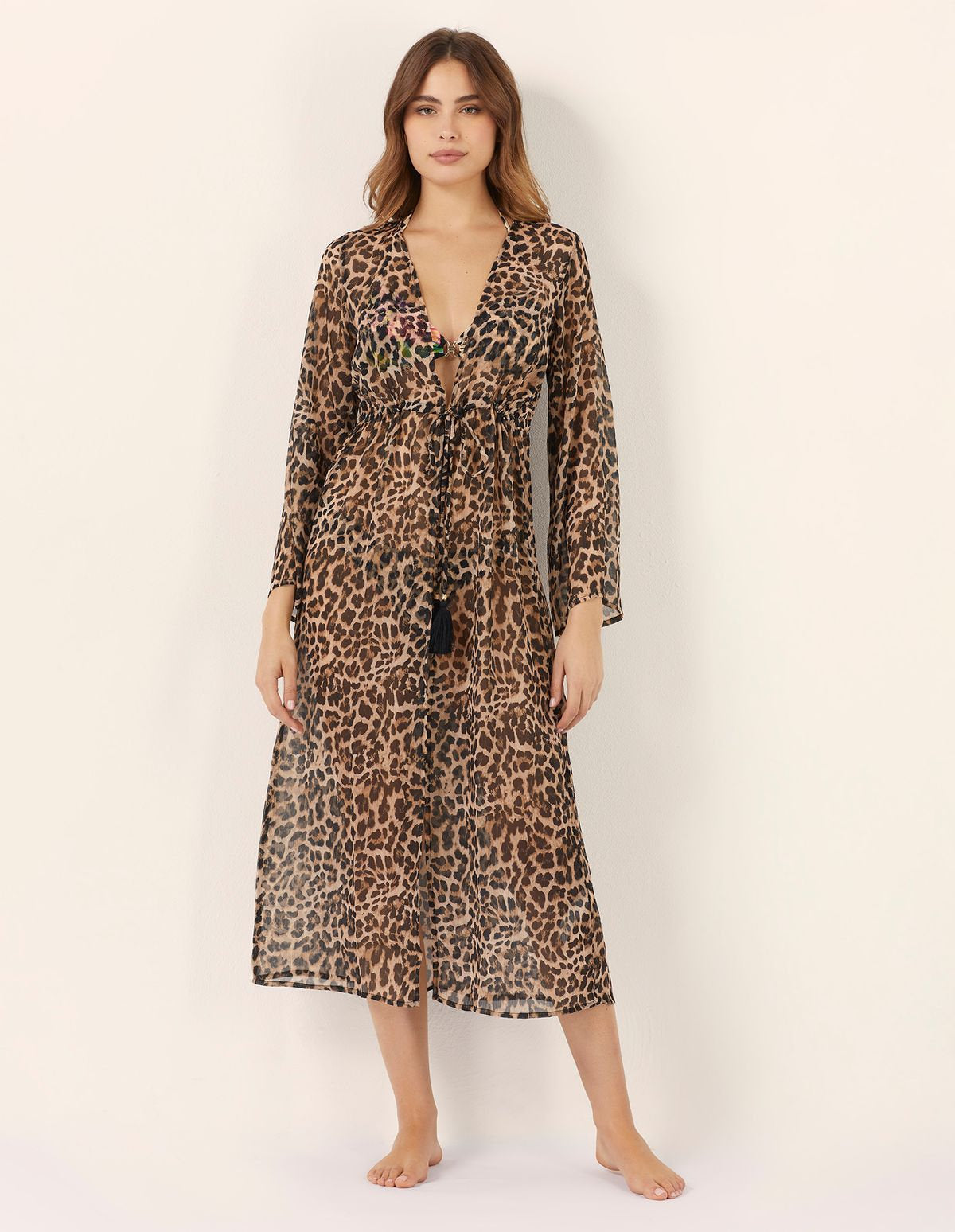 Yamamay_Marianna Long Chiffon Kaftan with Animal Print_AKAD182002_128_01