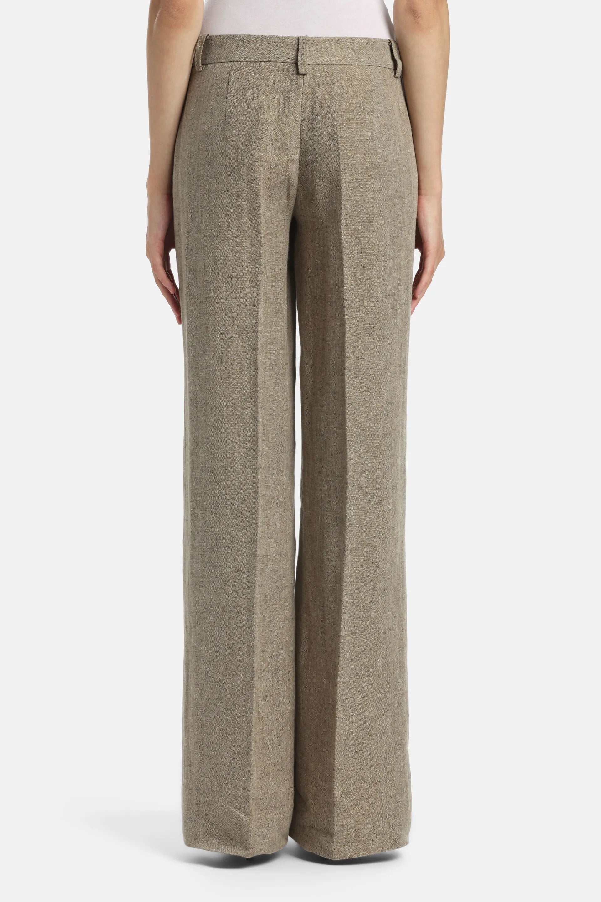 Luisa Spagnoli Pietra Women Allegria - Linen Pants SKU: ALLEGRIA_1121 Image 02