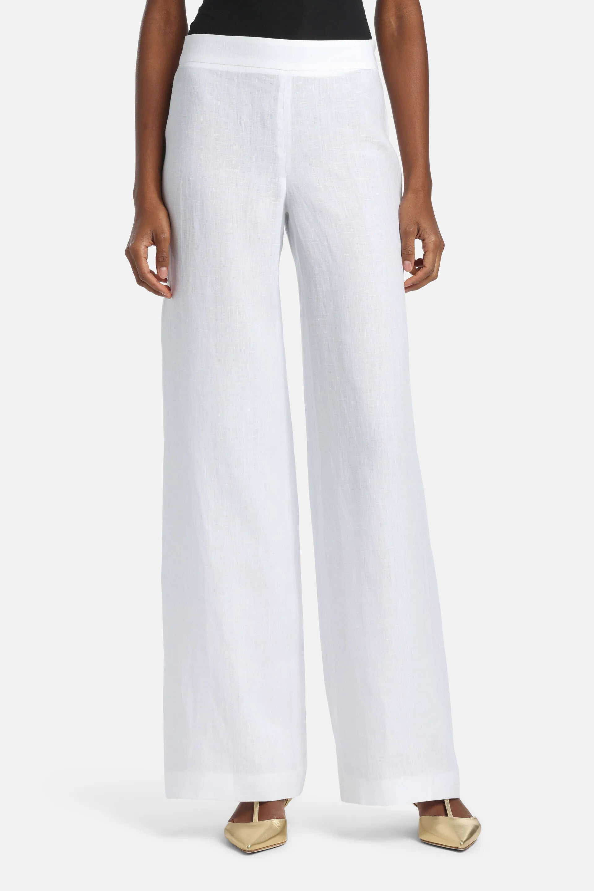 Luisa Spagnoli Bianco Women Altamura - Relaxed Pants SKU: ALTAMURA_0201 Image 01