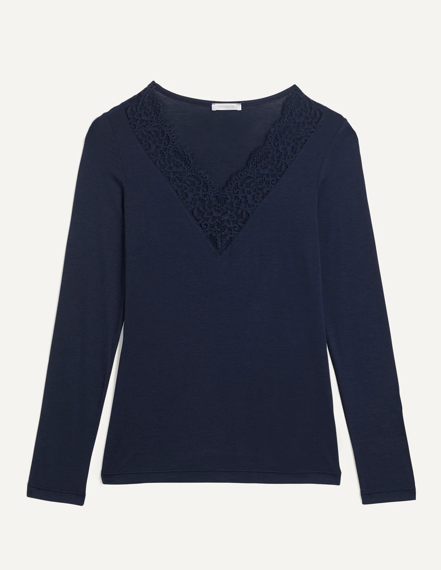 Long Sleeve Shirt - Basic Modal & Wool_AMAD173007_215_05