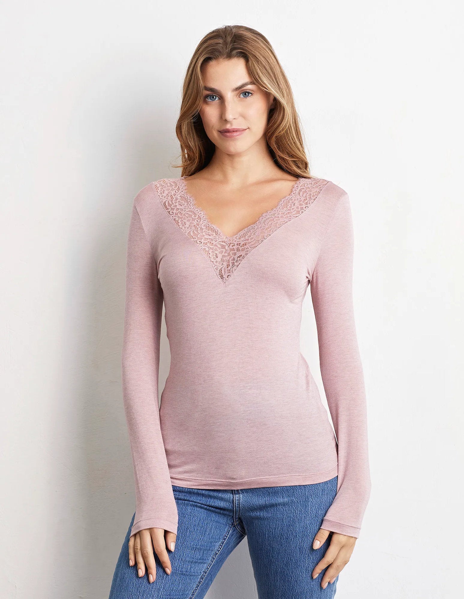 Long Sleeve Shirt - Basic Modal & Wool_AMAD173007_239_02