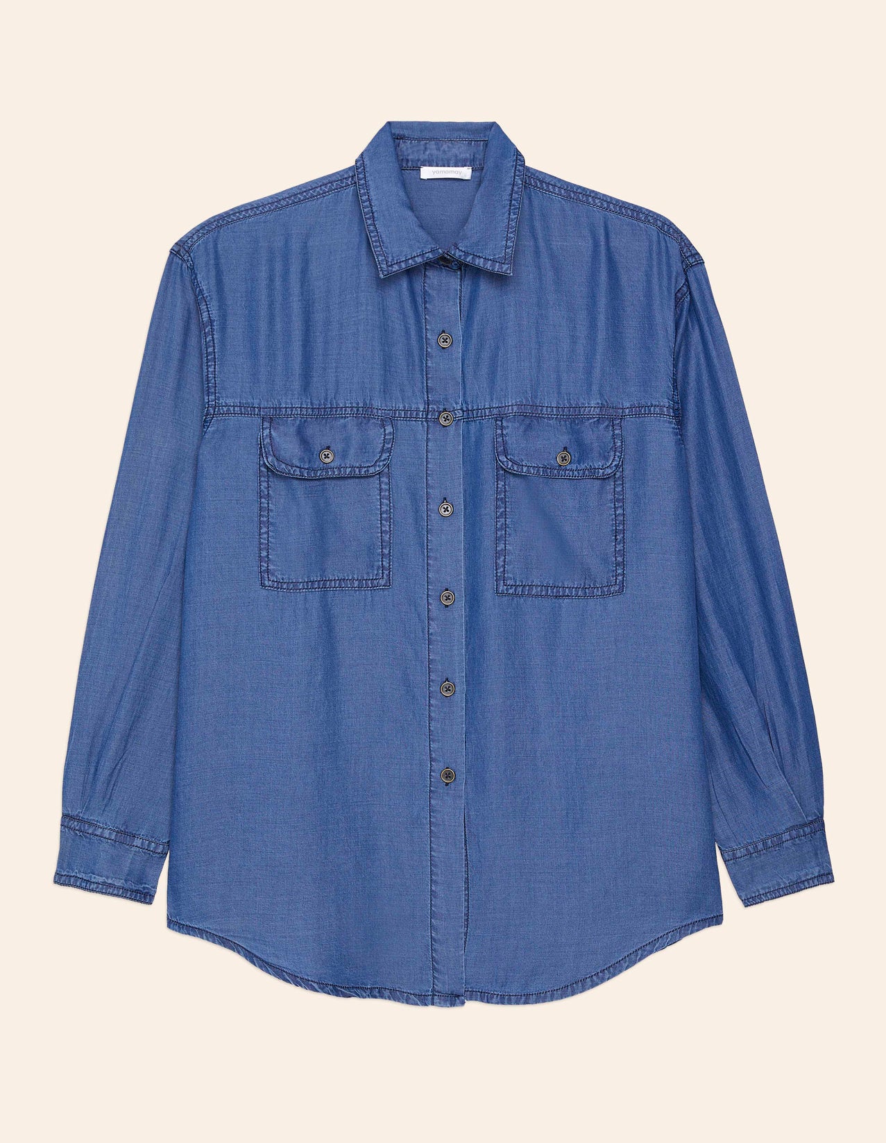 Yamamay_Denim Long-Sleeved Shirt_AMAD181010_038_04