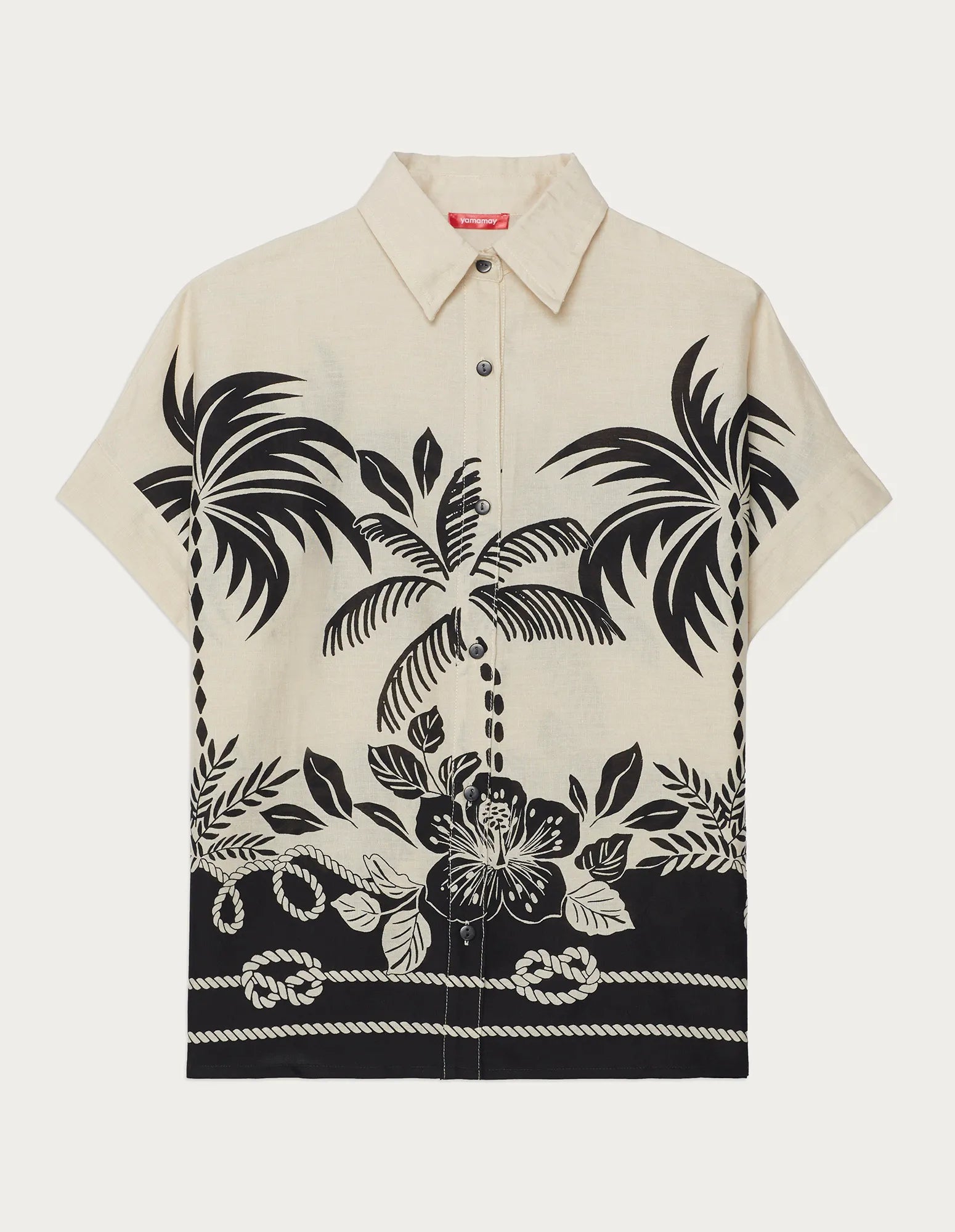 Yamamay_Malibu Wide Short-Sleeved Shirt_AMAD182005_128_03