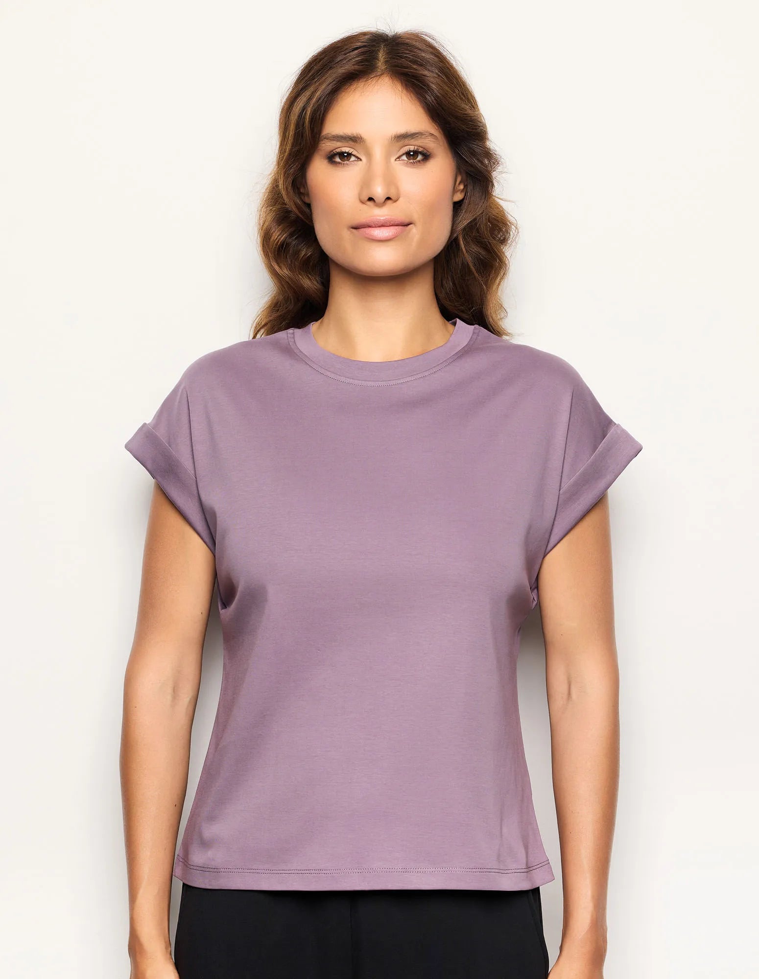 Yamamay_Dark Mauve_Top with Tencelª Modal Ð Easy Living_AMAD183015_063_02