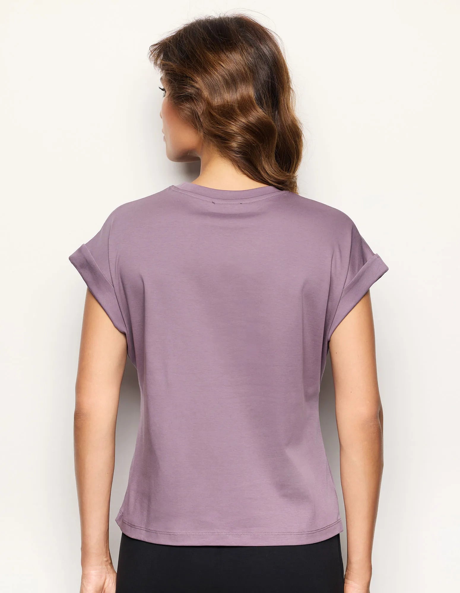 Yamamay_Dark Mauve_Top with Tencelª Modal Ð Easy Living_AMAD183015_063_03