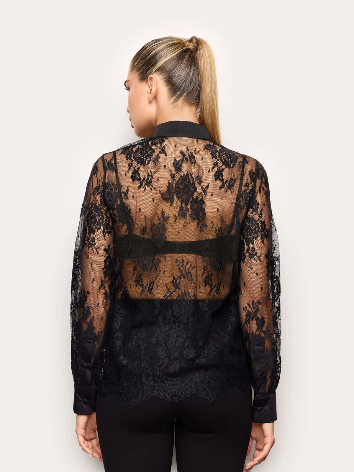 Yamamay BLACK Women Blouse - Must Have SKU: AMAD193017_072 Image 04