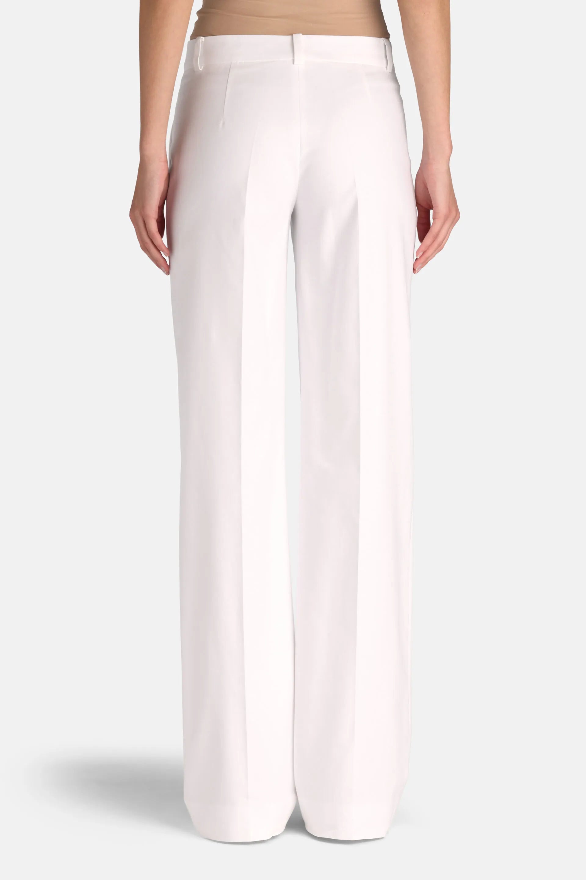 Luisa Spagnoli Bianco Women Amatrice - Classic Pants - Fashion Show SKU: AMATRICE_0201 Image 02