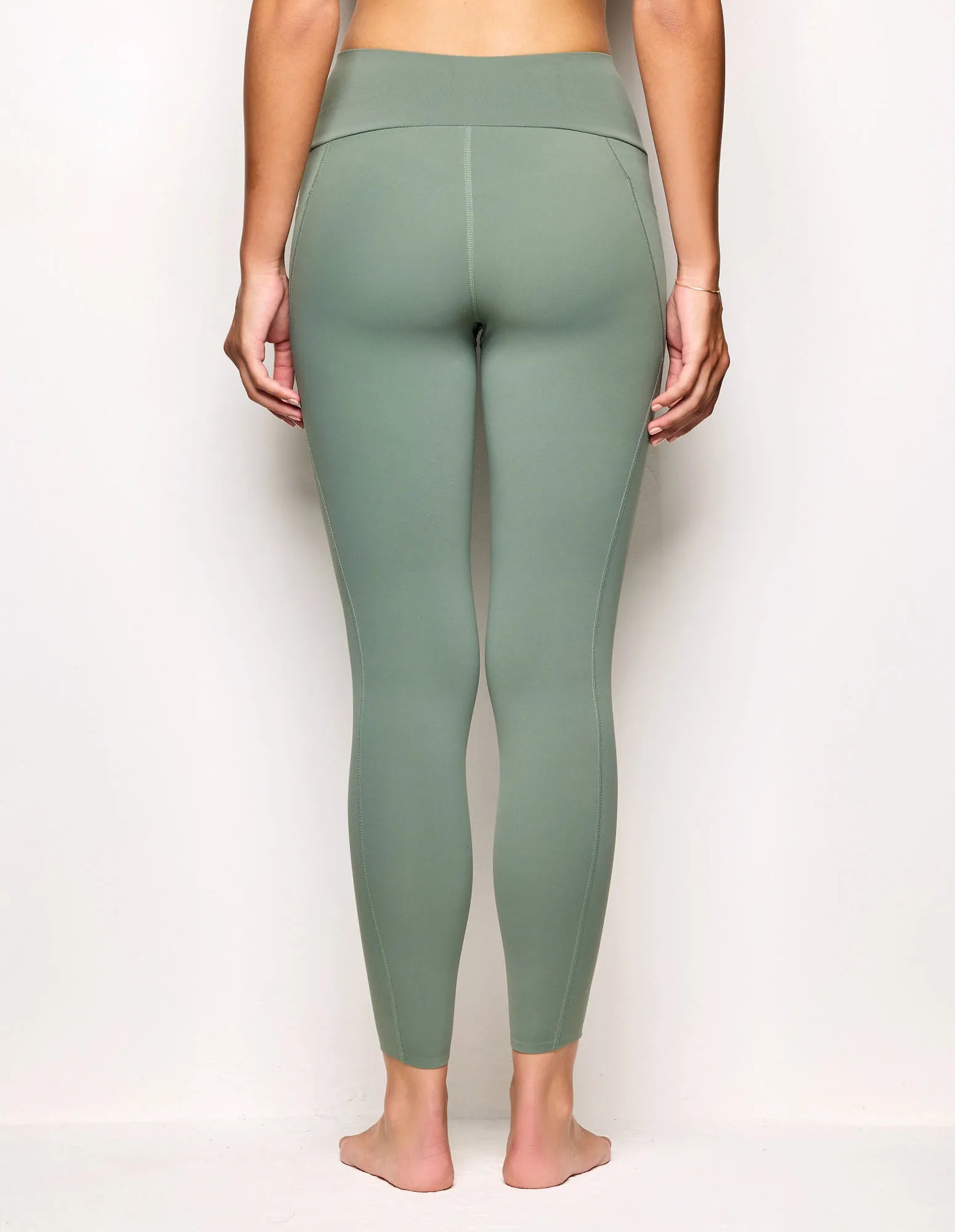 Yamamay_Sage Green_Leggings with Reinforced Waistband Ð Fitness_APMD181008_120_03